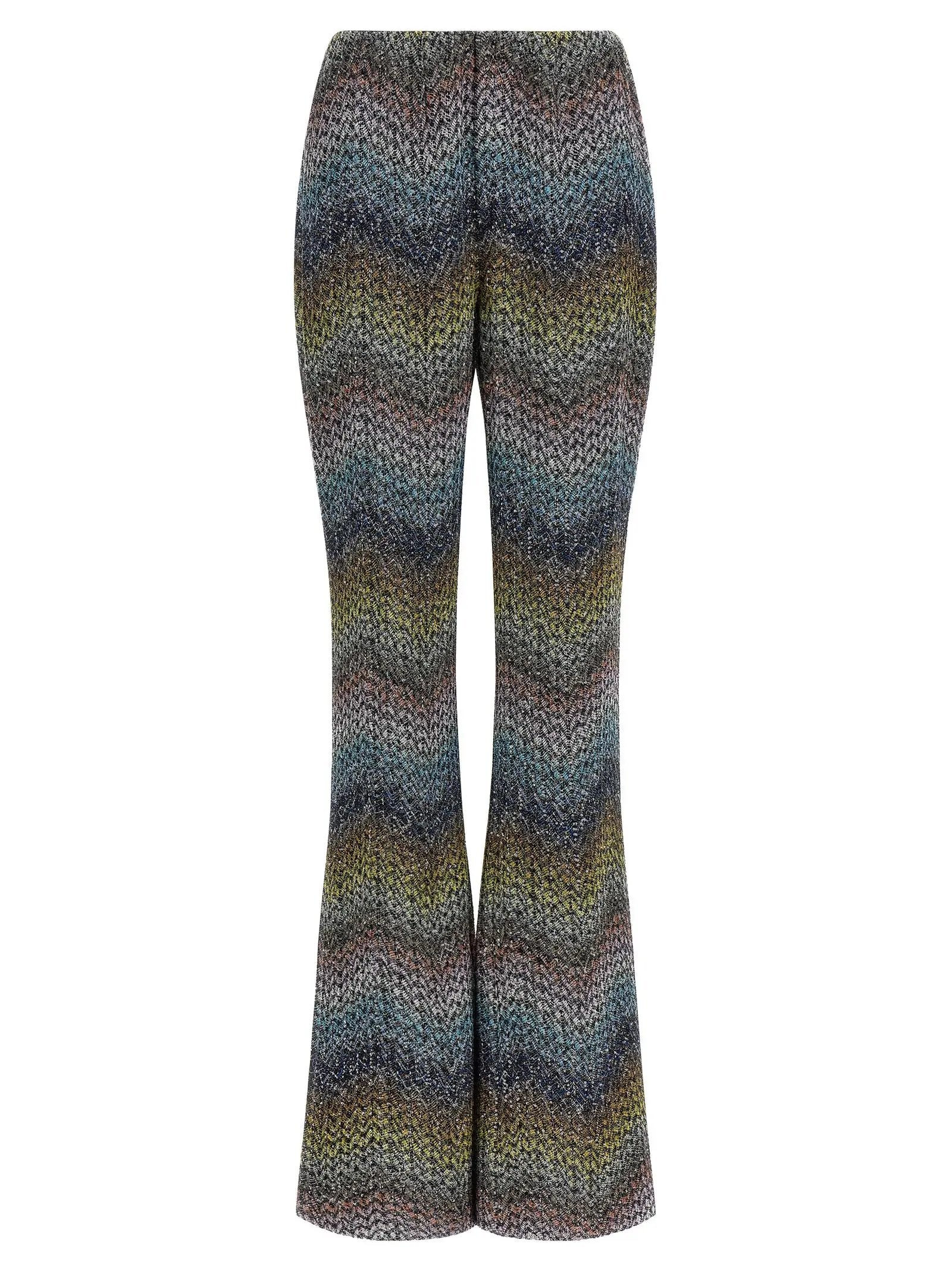 Missoni Multicolor Viscose Flared Pants