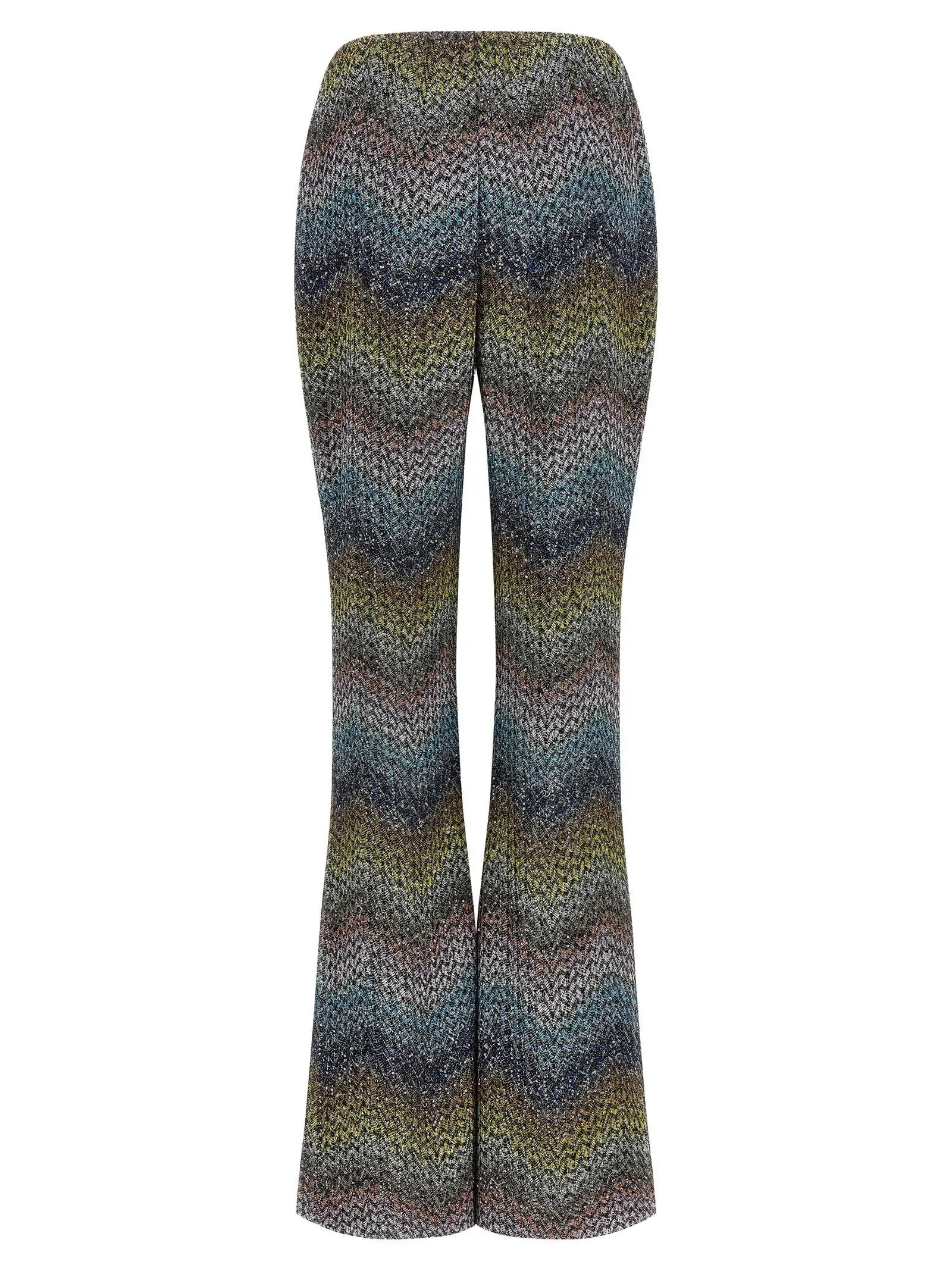 Missoni Multicolor Viscose Flared Pants
