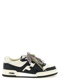 Fendi Bicolor Calfskin Athletic Sneakers