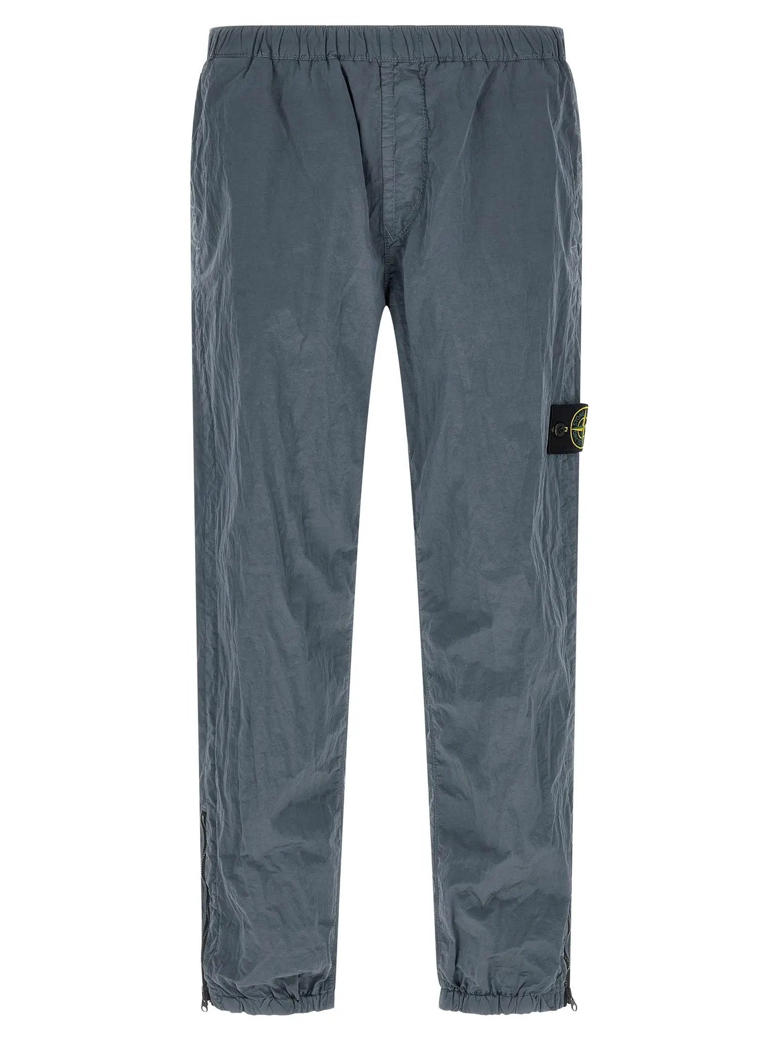 Stone Island Blue Polyamide Joggers (Workout Pants)
