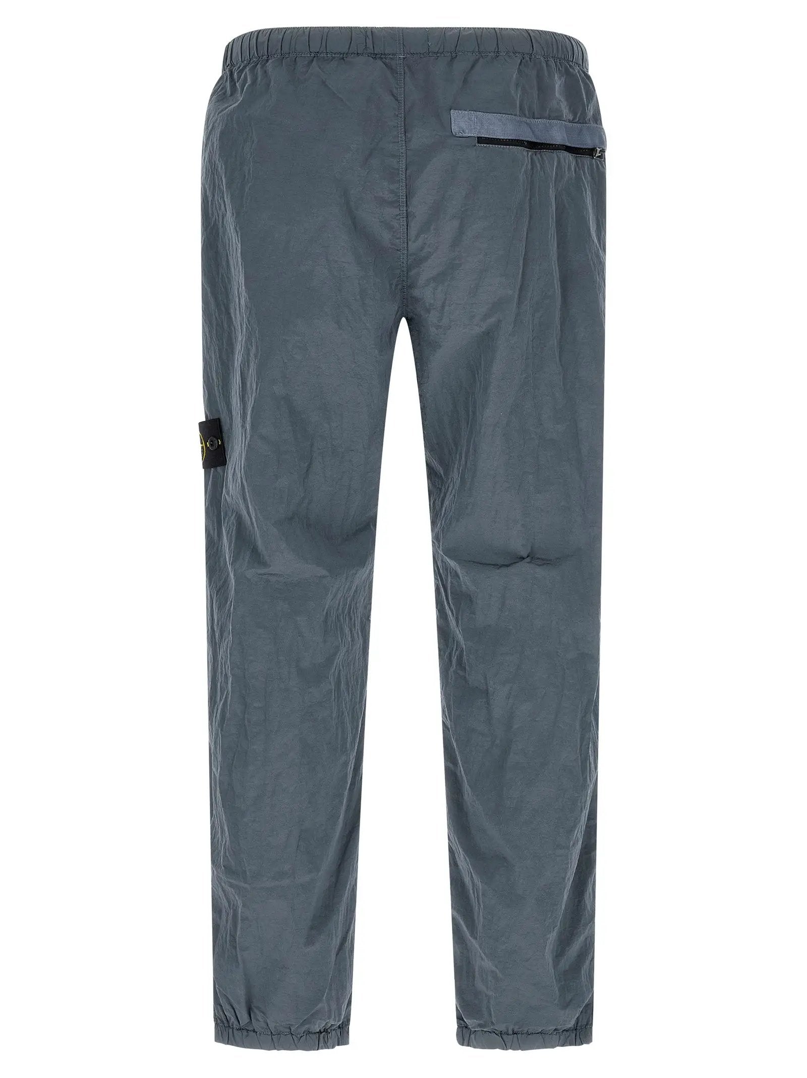 Stone Island Blue Polyamide Joggers (Workout Pants)
