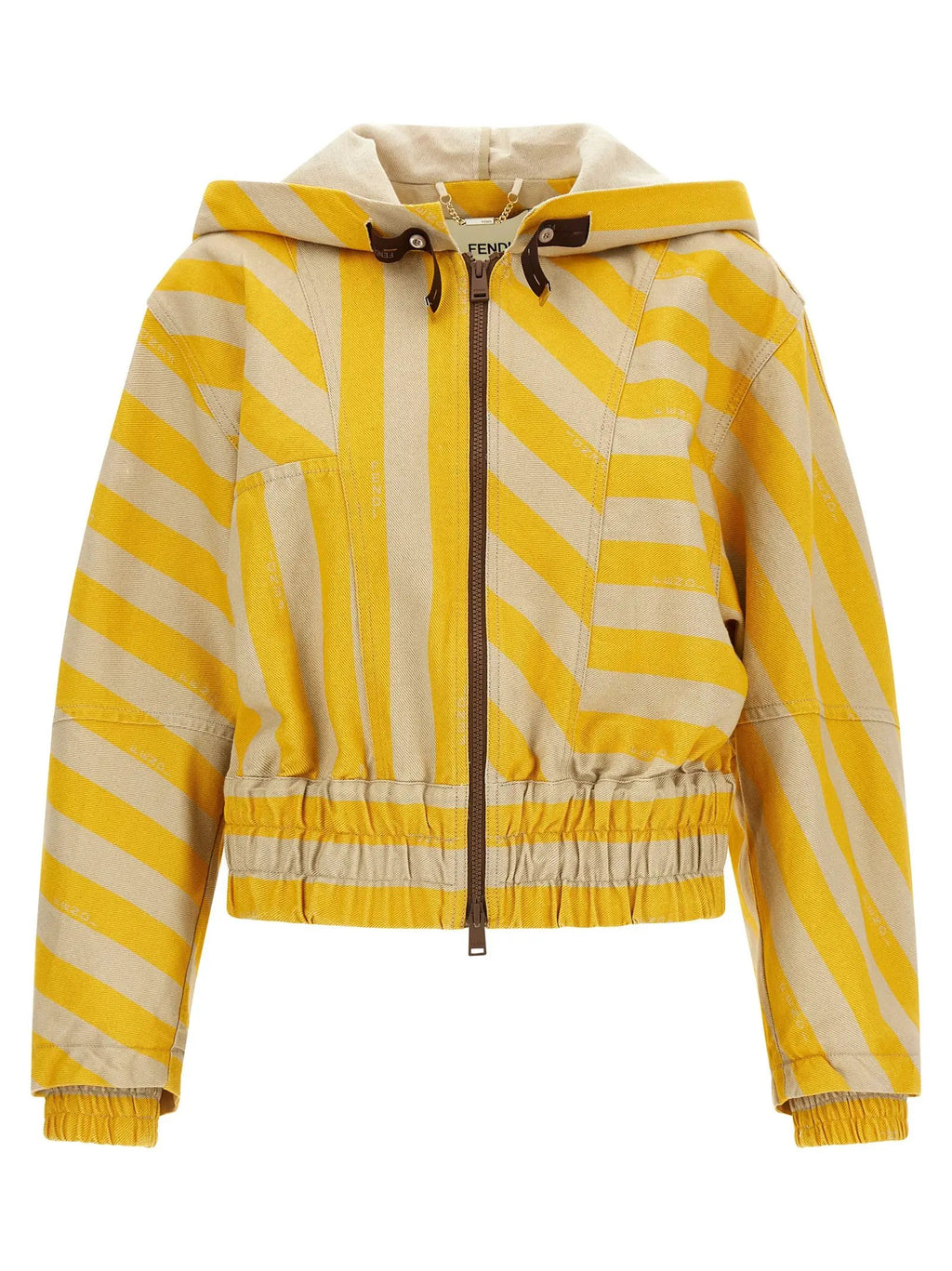 Fendi Bicolor Cotton Jacket