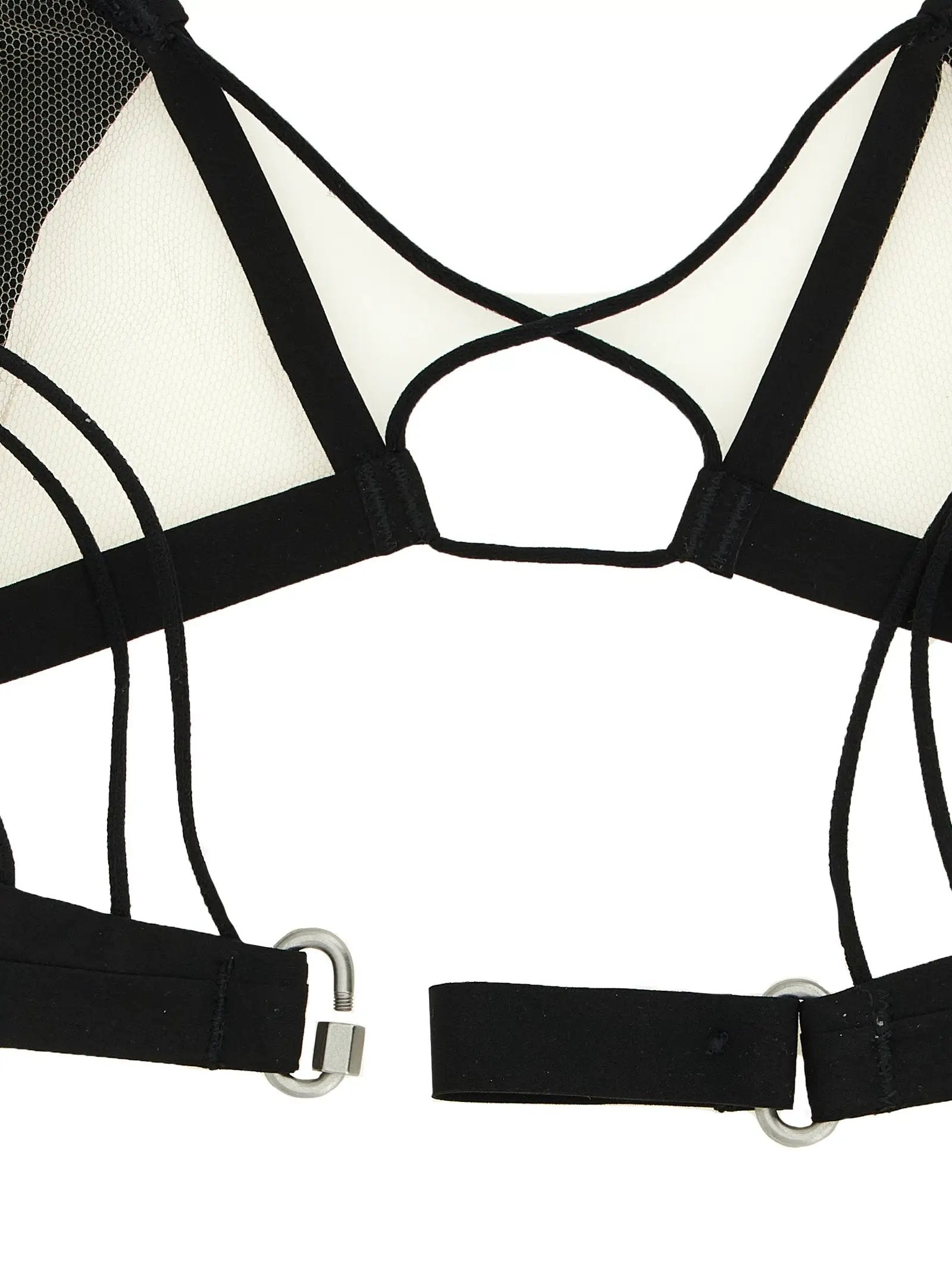Rick Owens Black Nylon Bra