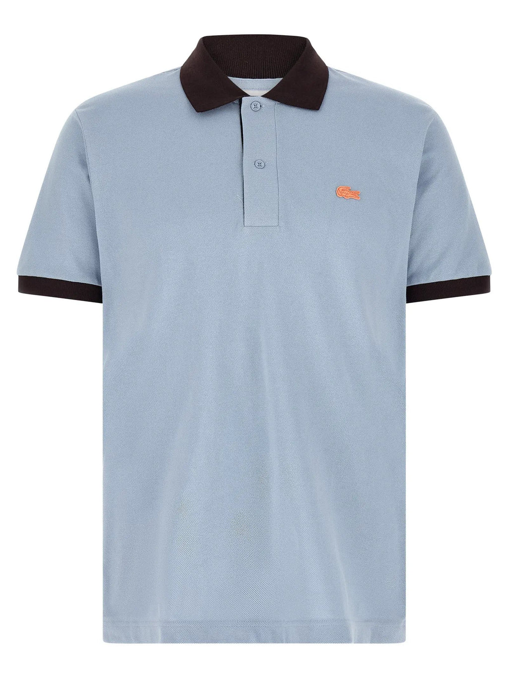 Lacoste Blue Cotton Polo Shirt