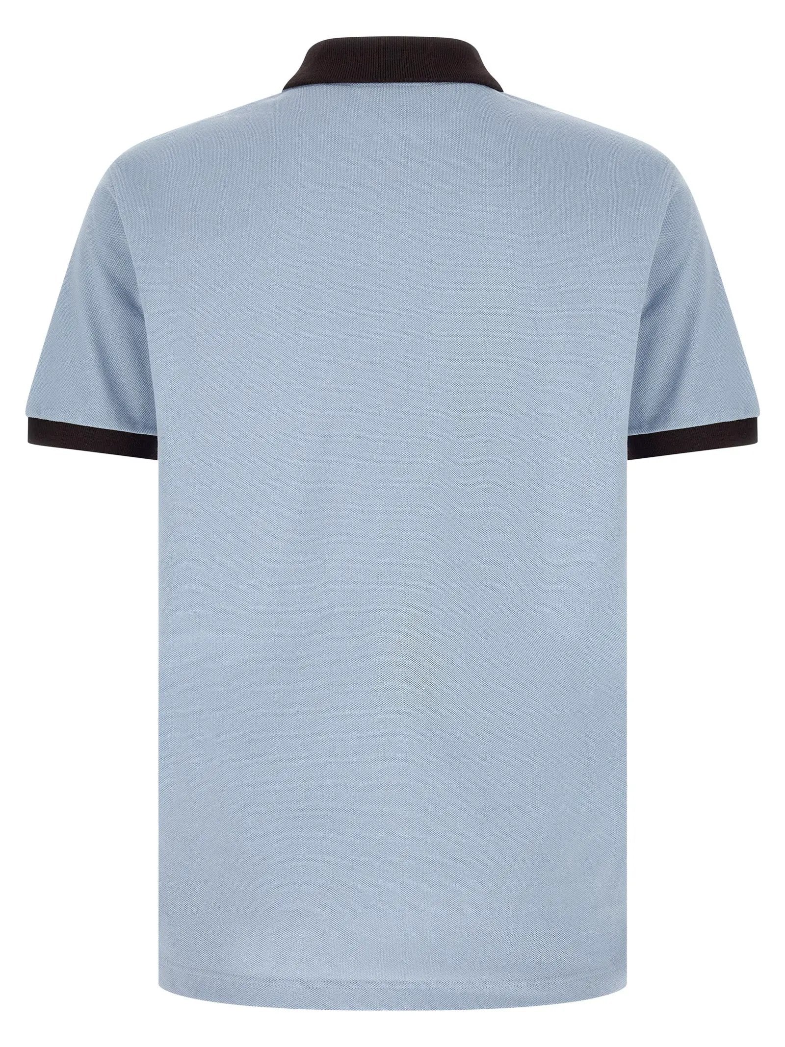Lacoste Blue Cotton Polo Shirt