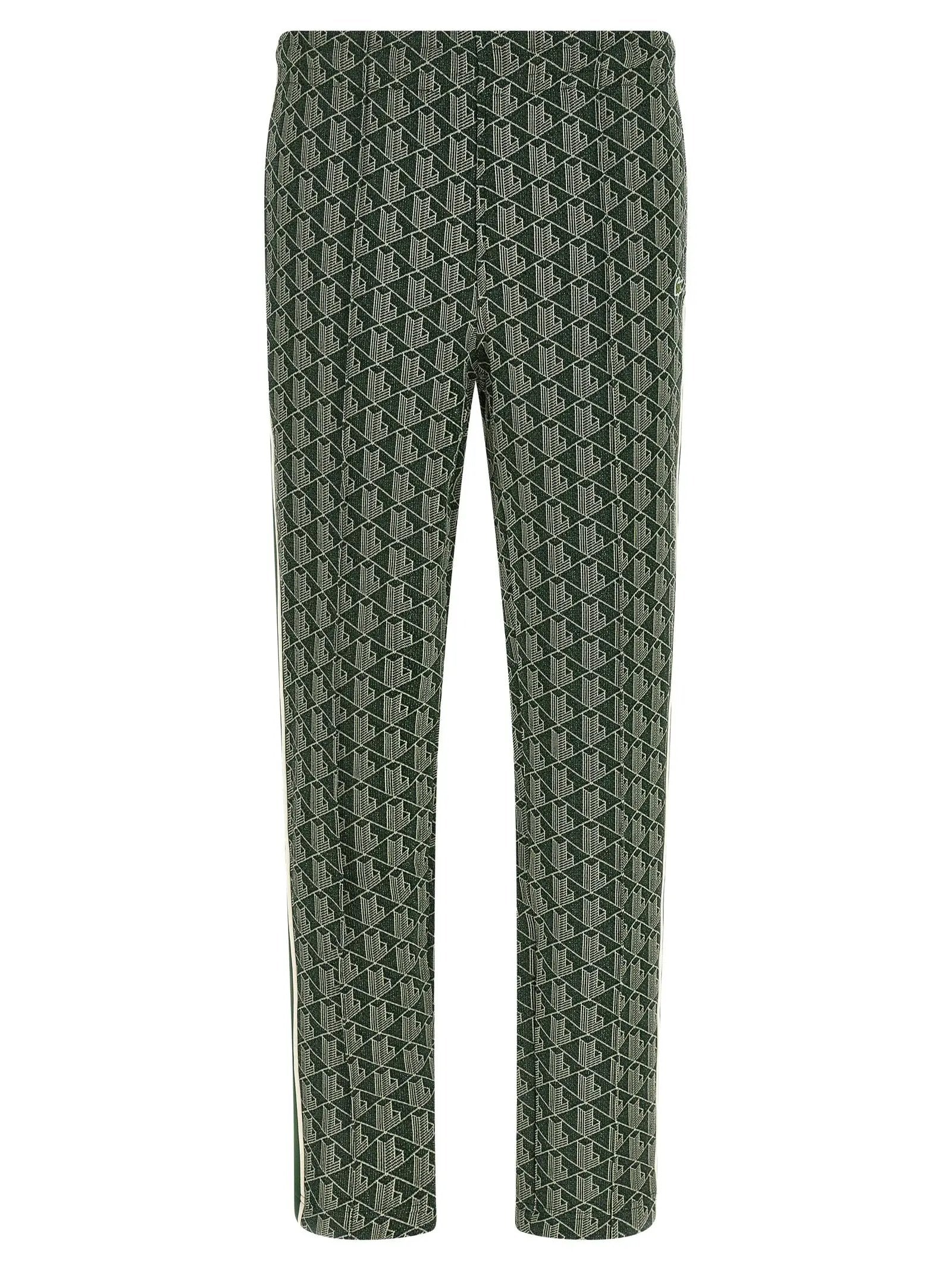 Lacoste Bicolor Polyester Joggers (Workout Pants)