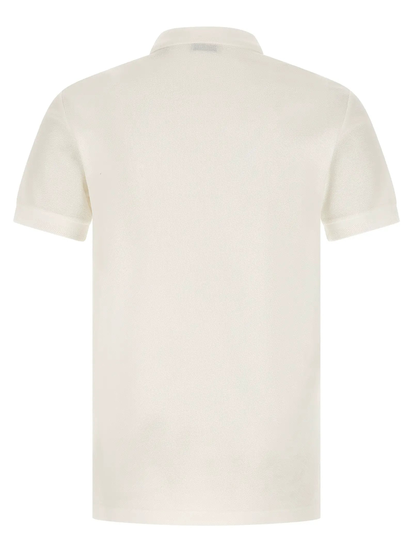 Polo Burberry en coton blanc