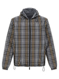 Burberry Multicolor Polyester Shell Jacket