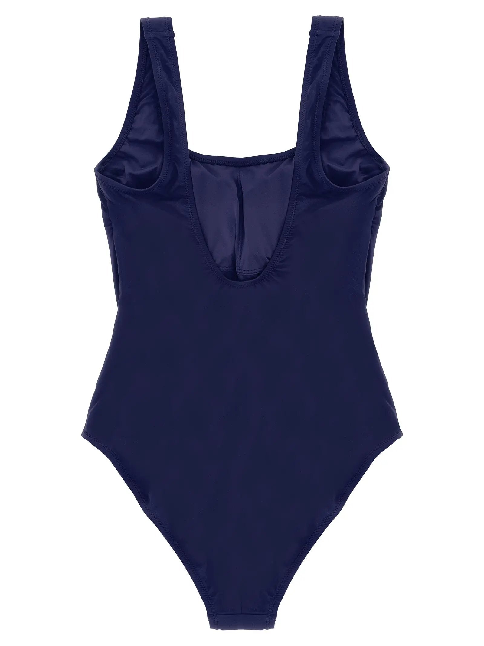 Polo Ralph Lauren Blue Nylon One-Piece Swimsuit