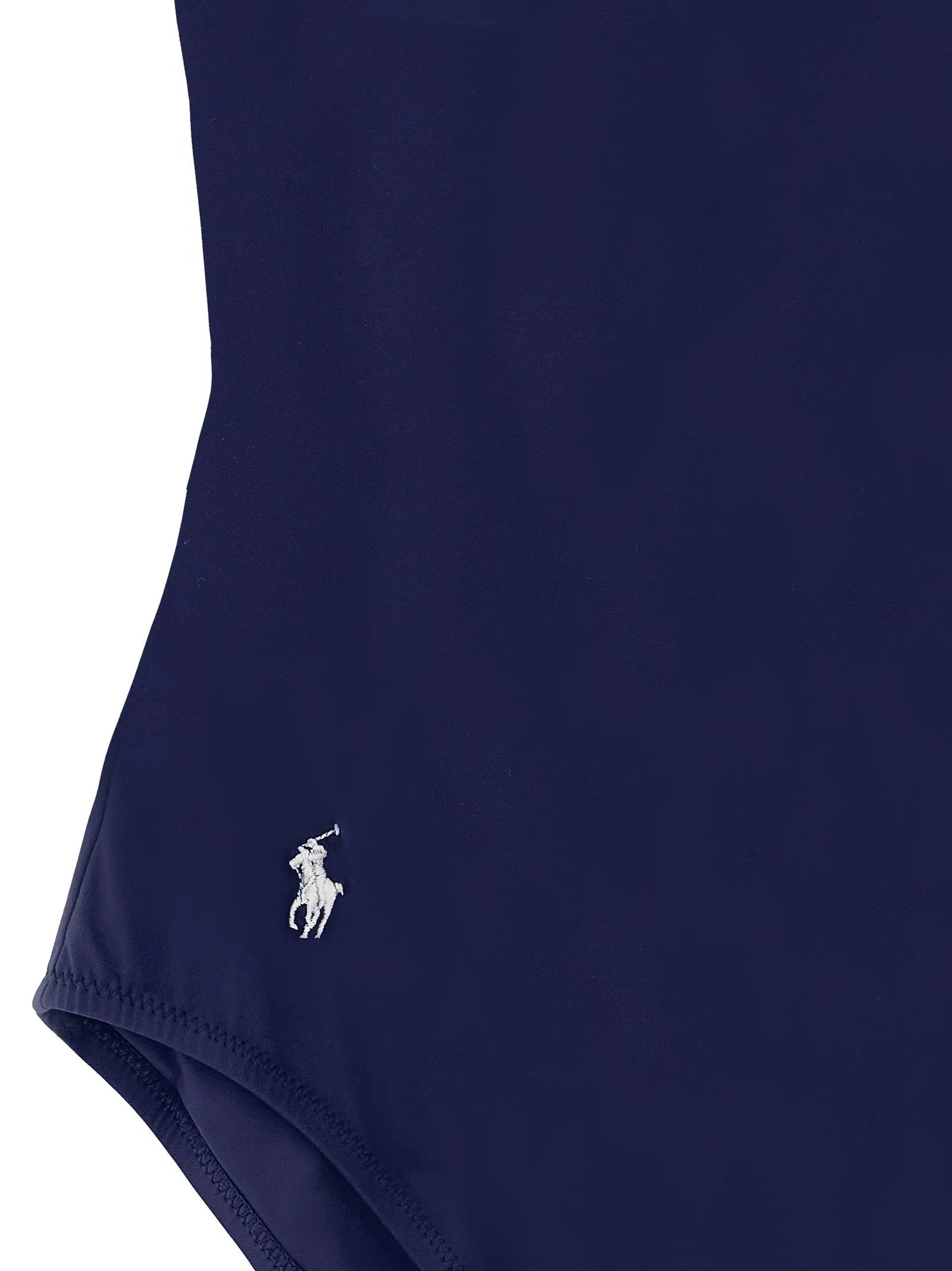 Polo Ralph Lauren Blue Nylon One-Piece Swimsuit