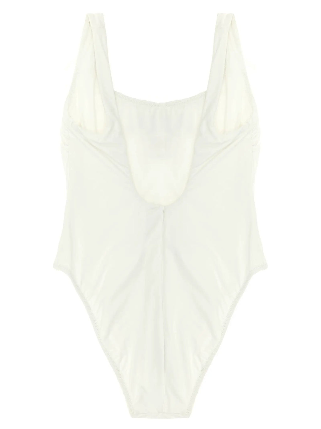 Polo Ralph Lauren White Nylon One-Piece Swimsuit