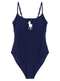 Polo Ralph Lauren Polo Ralph Lauren Blue Nylon One-Piece Swimsuit