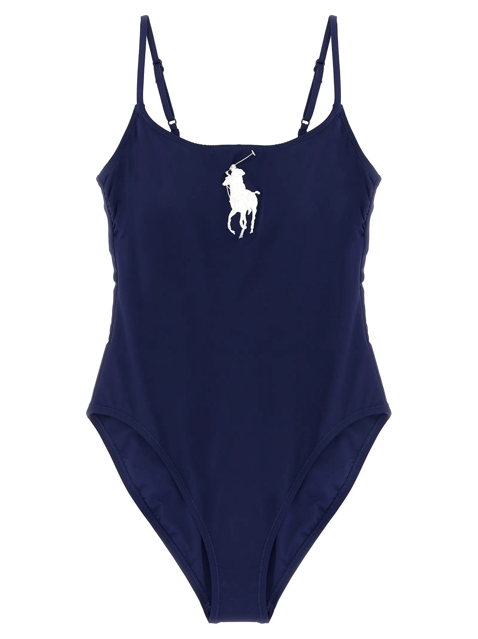 Polo Ralph Lauren Polo Ralph Lauren Blue Nylon One-Piece Swimsuit