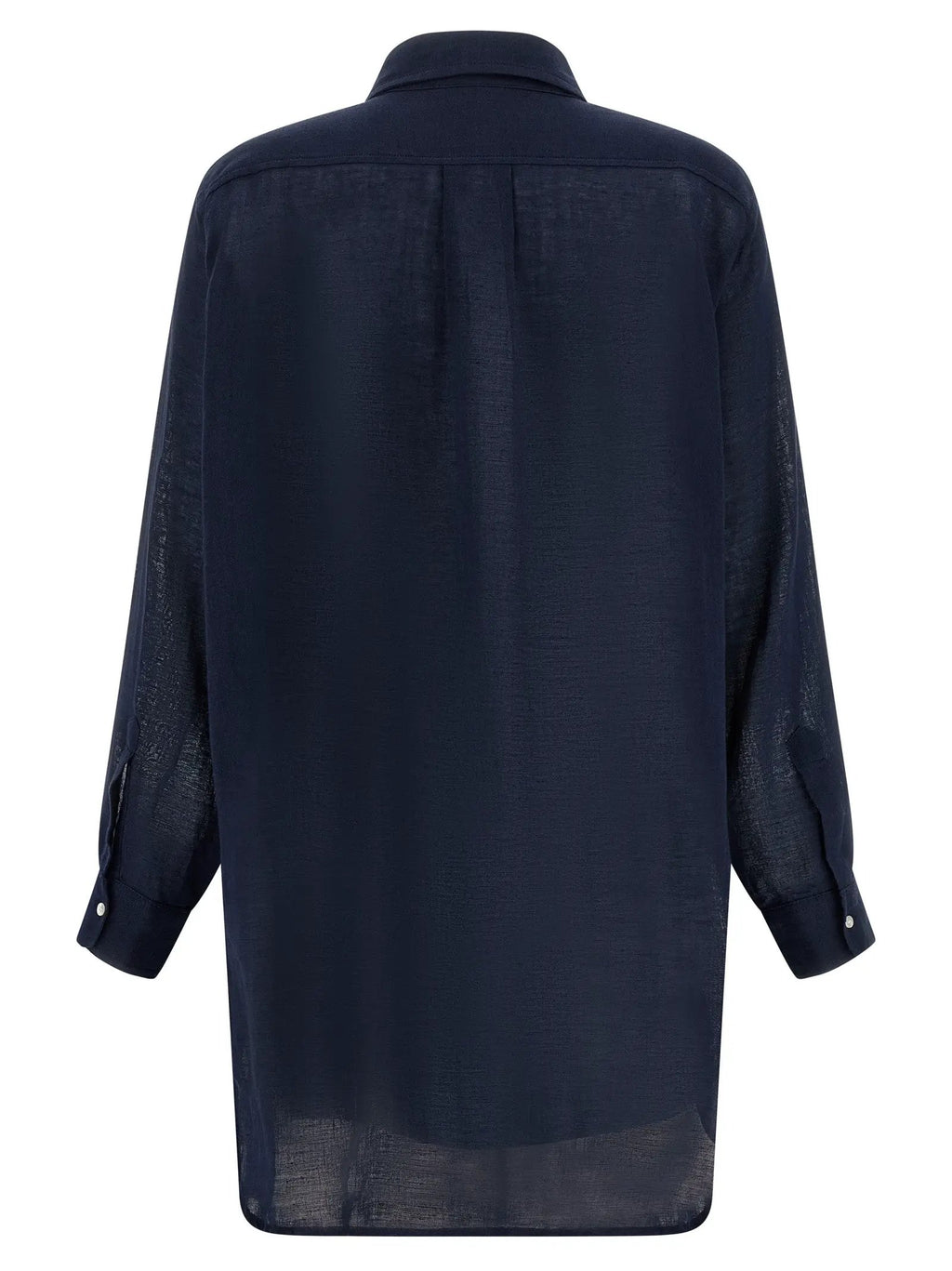 Polo Ralph Lauren Blue Organic Cotton Blouse