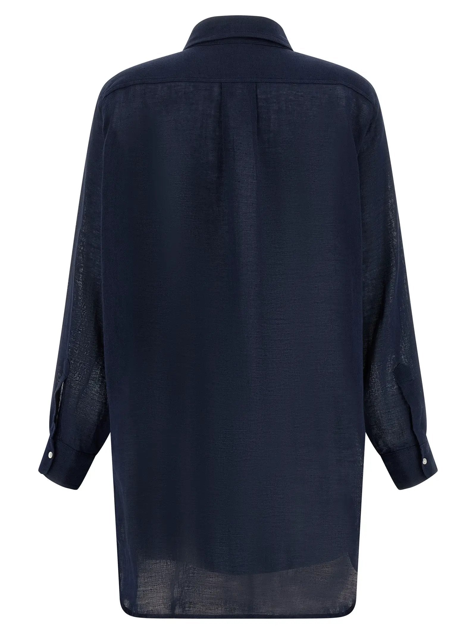 Polo Ralph Lauren Blue Organic Cotton Blouse