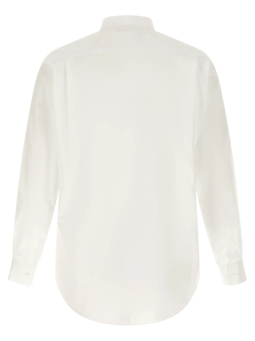 Comme Des Garçons White Cotton Blouse
