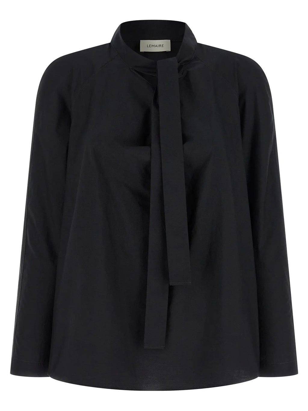Lemaire Black Cotton Blouse