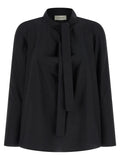 Lemaire Black Cotton Blouse