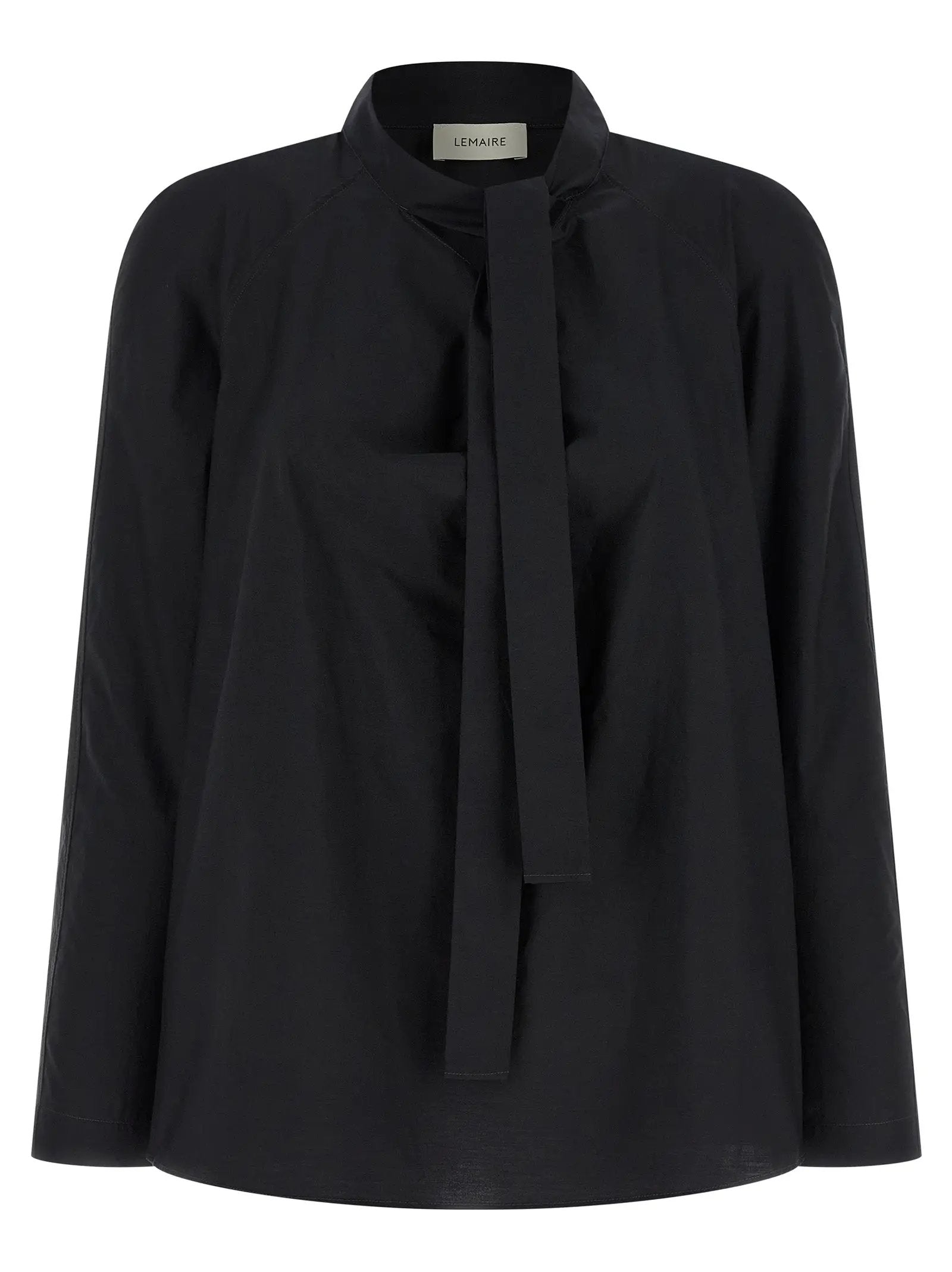 Lemaire Black Cotton Blouse