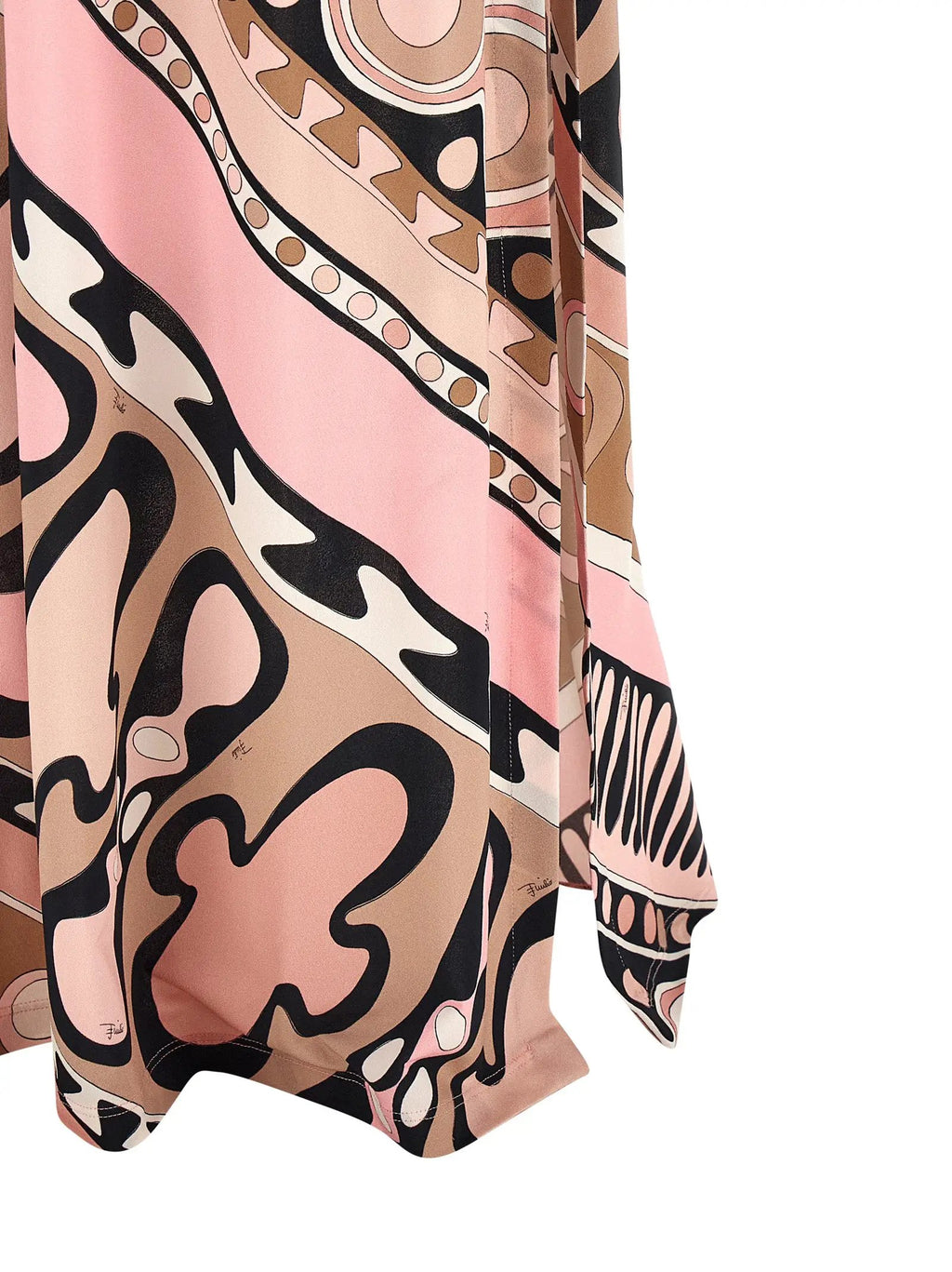 Emilio Pucci Multicolor Viscose Long Dress