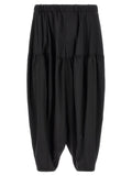 Comme Des Garçons Black Polyester Casual Pants