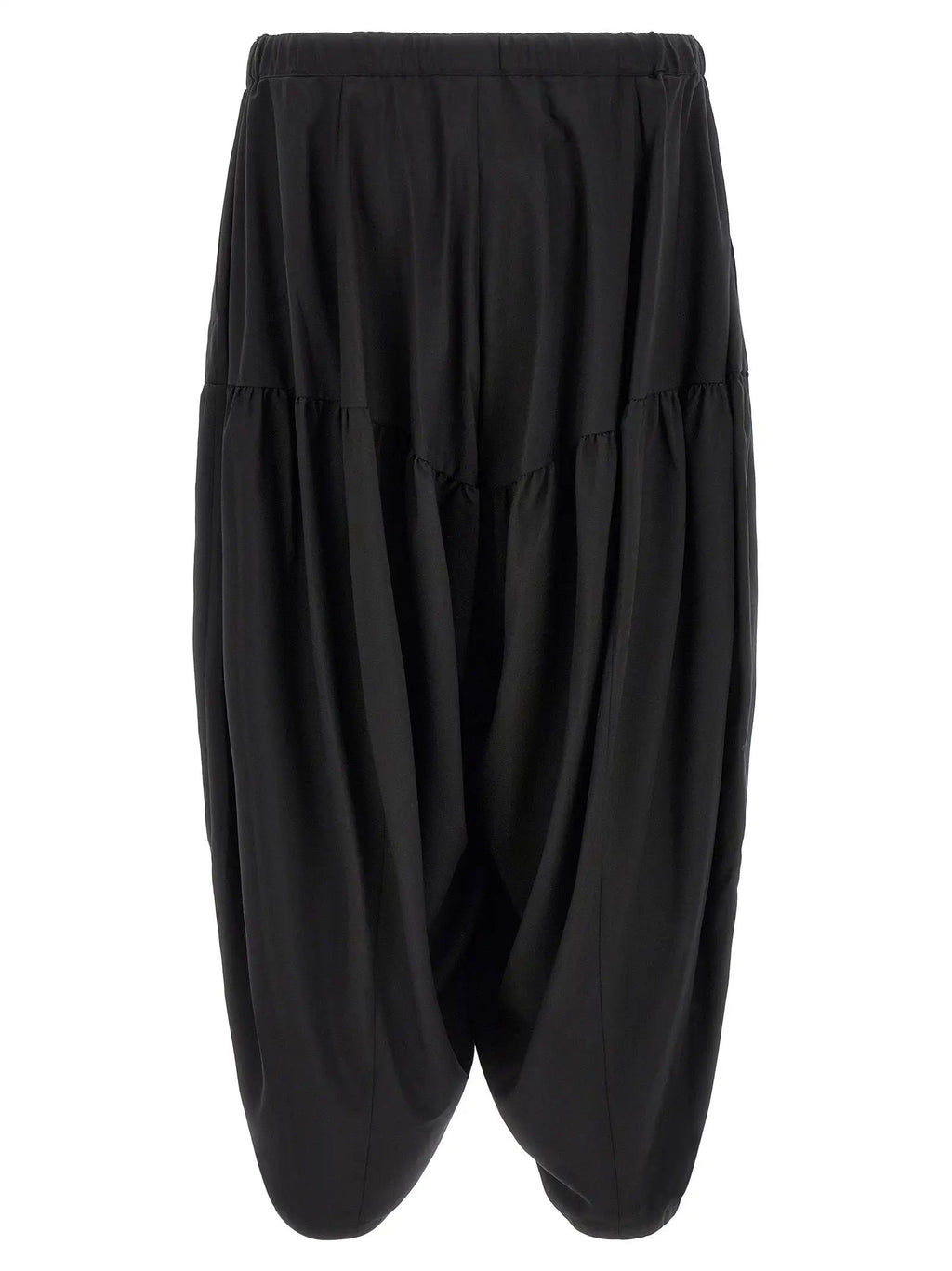 Comme Des Garçons Black Polyester Casual Pants