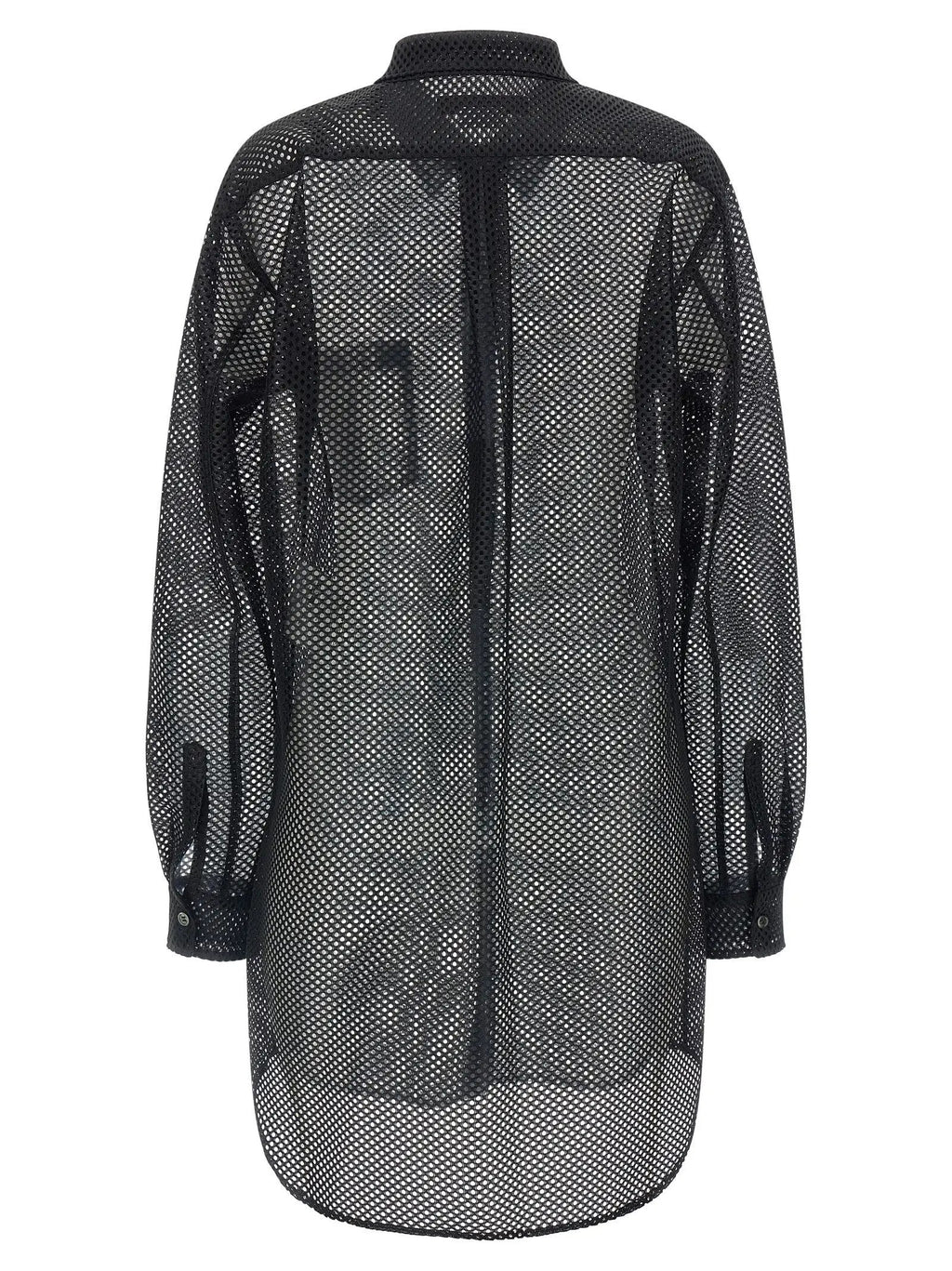 Comme Des Garçons Black Polyester Blouse