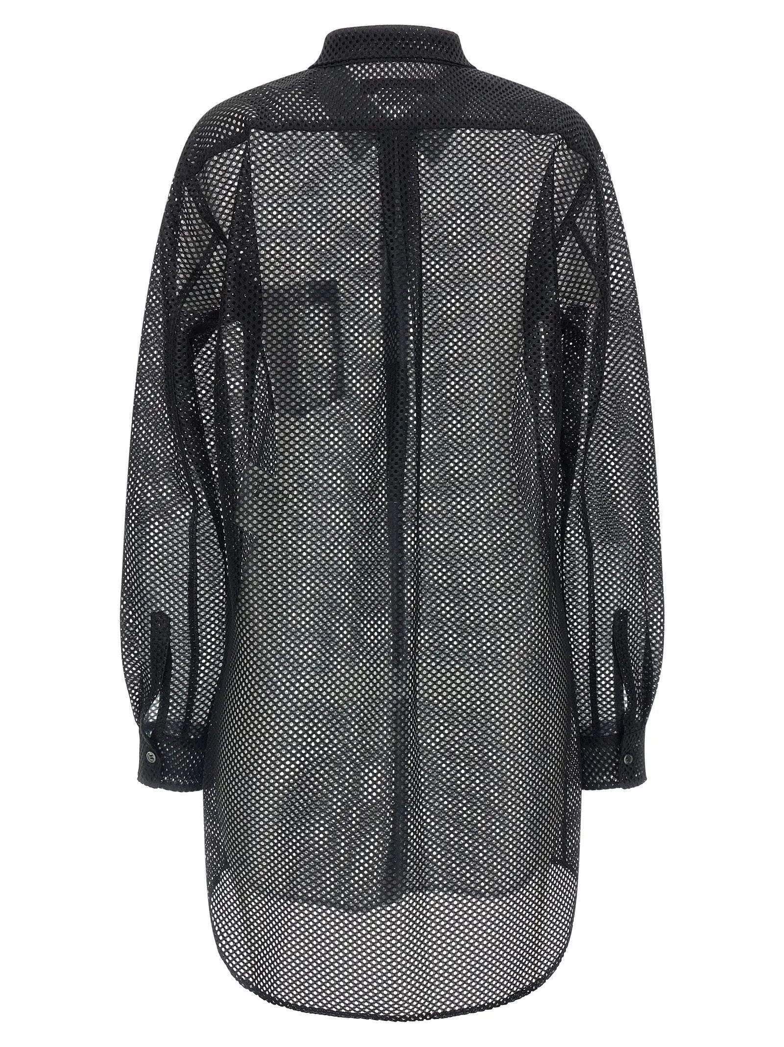 Comme Des Garçons Black Polyester Blouse