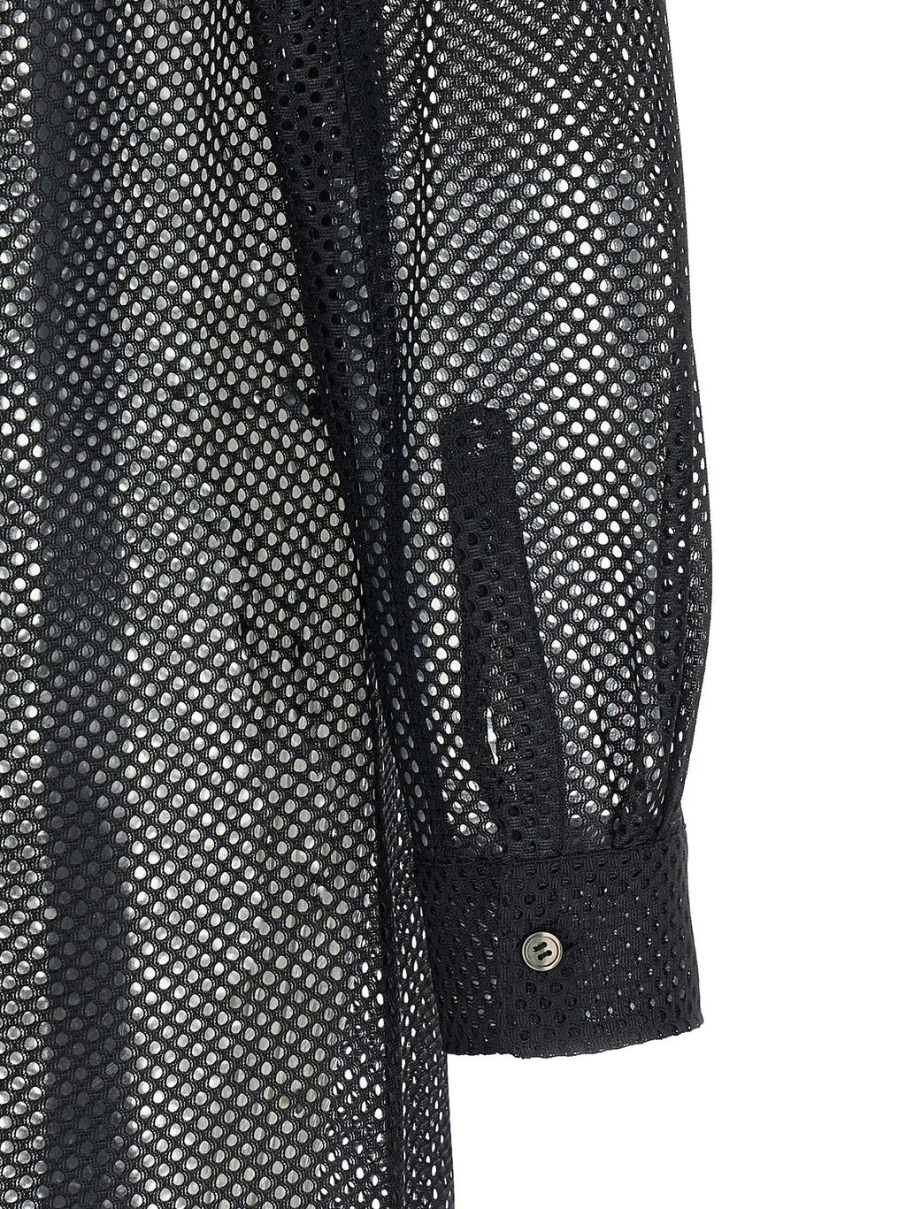 Comme Des Garçons Black Polyester Blouse