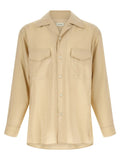 Lemaire Beige Silk Blouse
