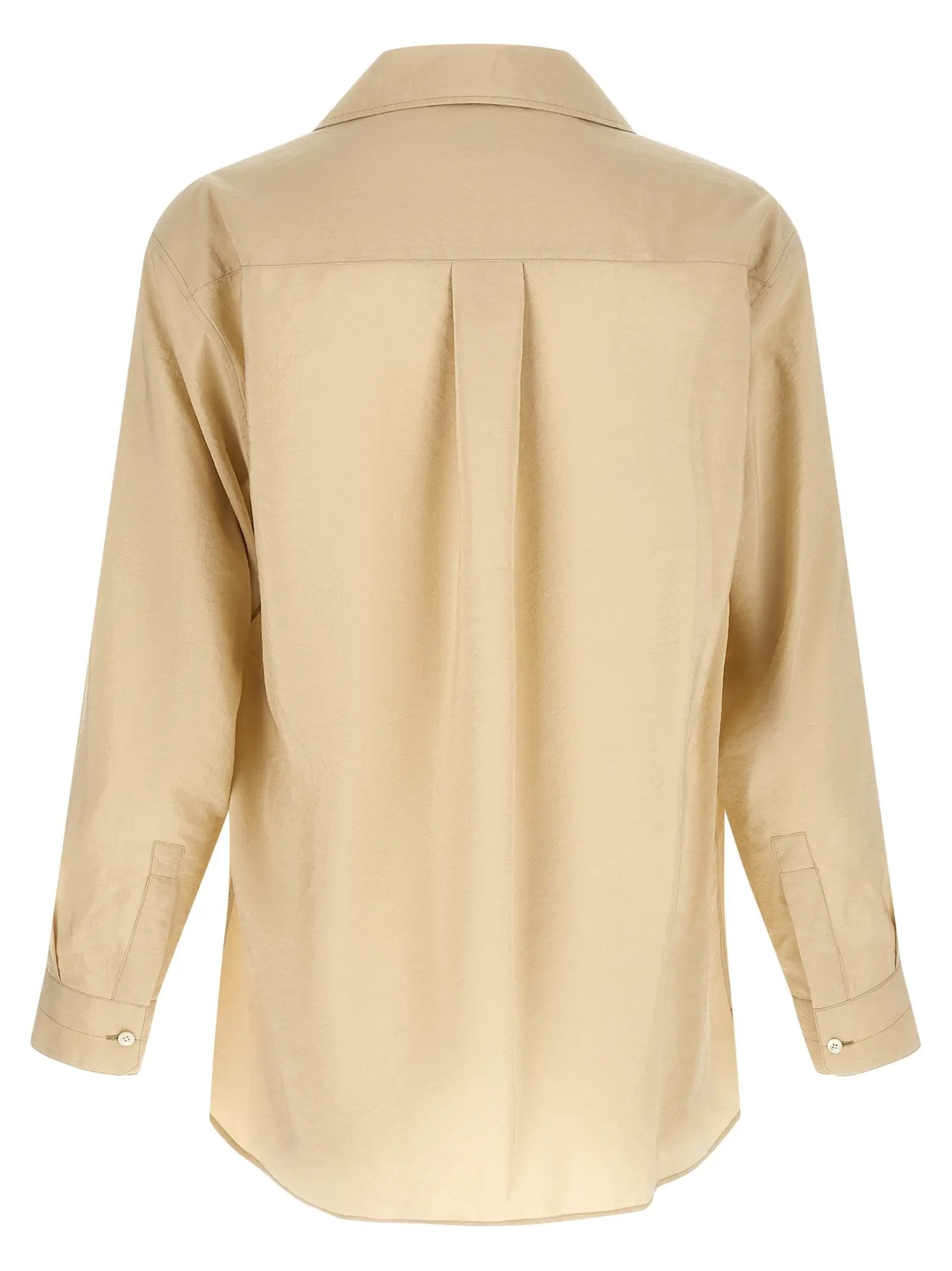 Lemaire Beige Silk Blouse