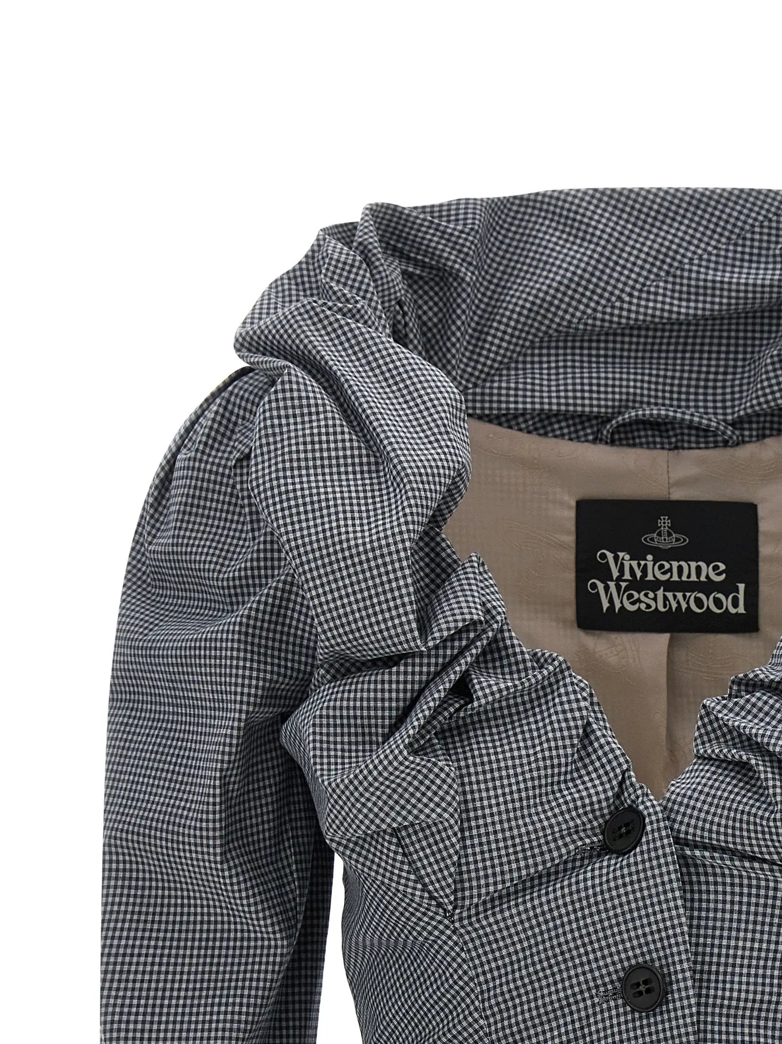 Vivienne Westwood Gray Cotton Blazer