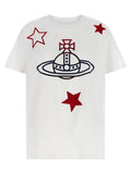 T-shirt blanc en coton Vivienne Westwood