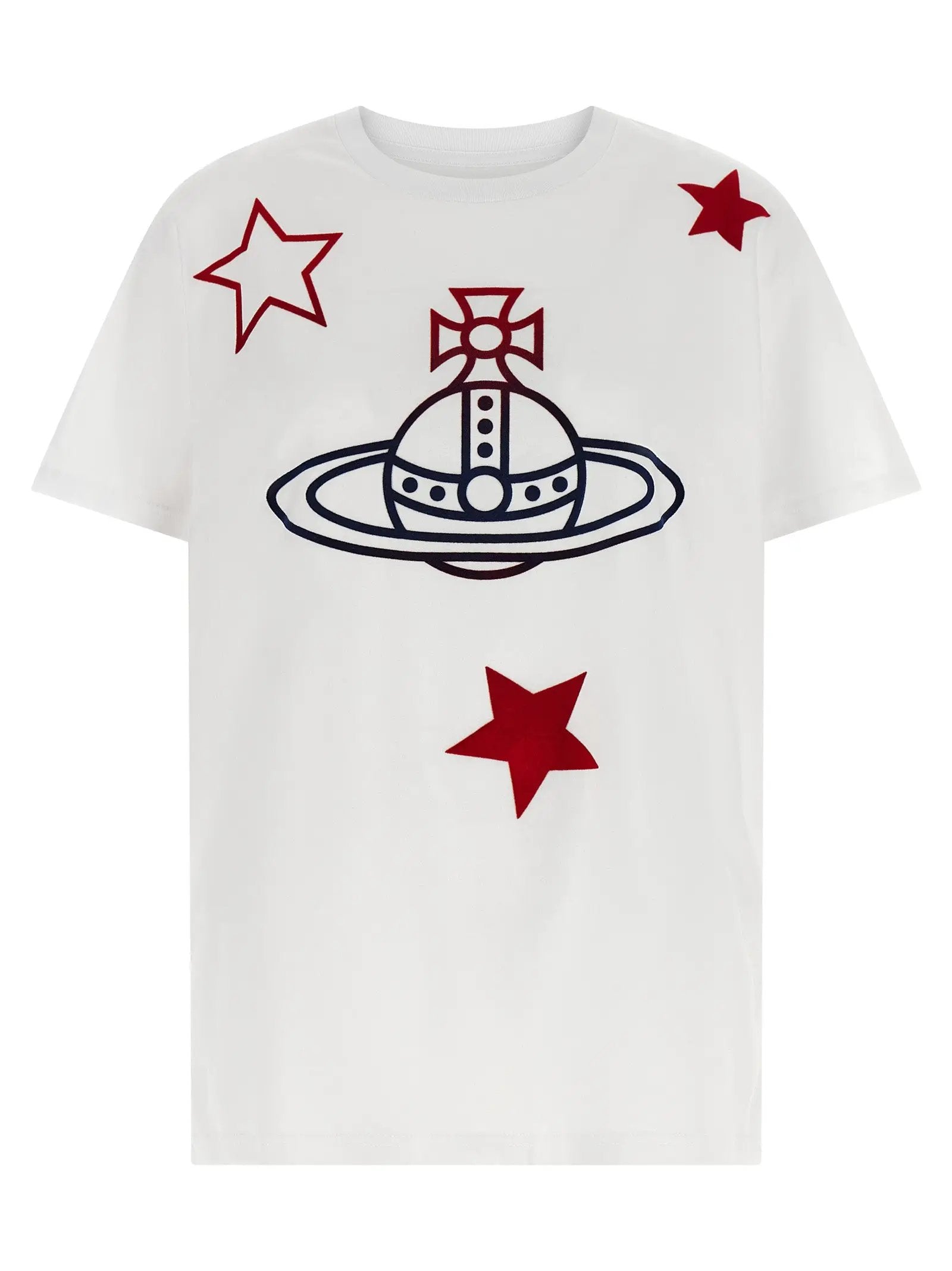 T-shirt blanc en coton Vivienne Westwood