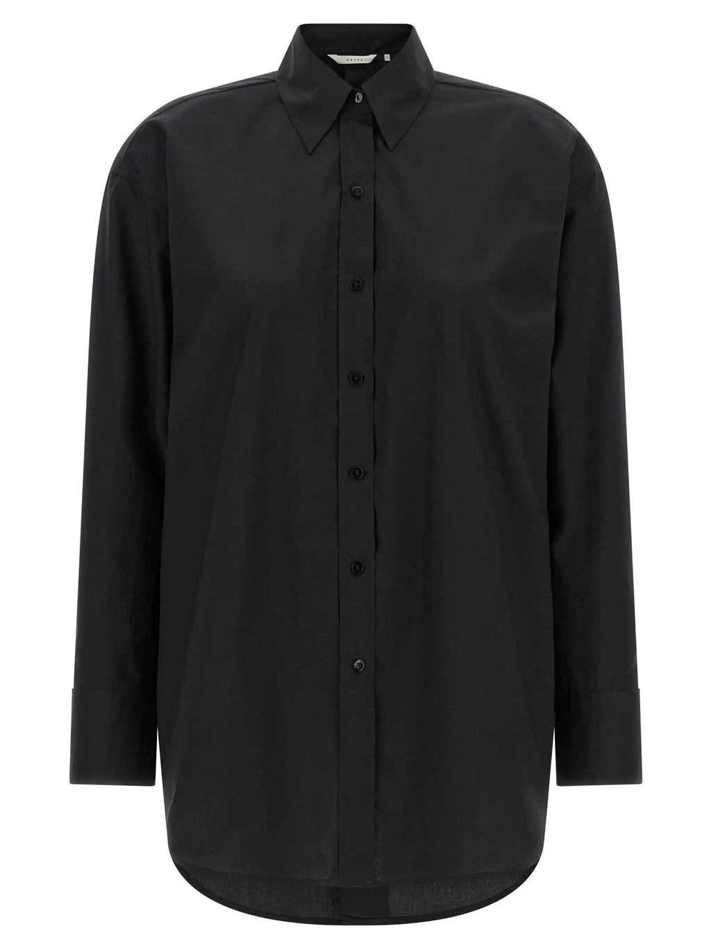 XACUS XACUS Black Cotton Blouse