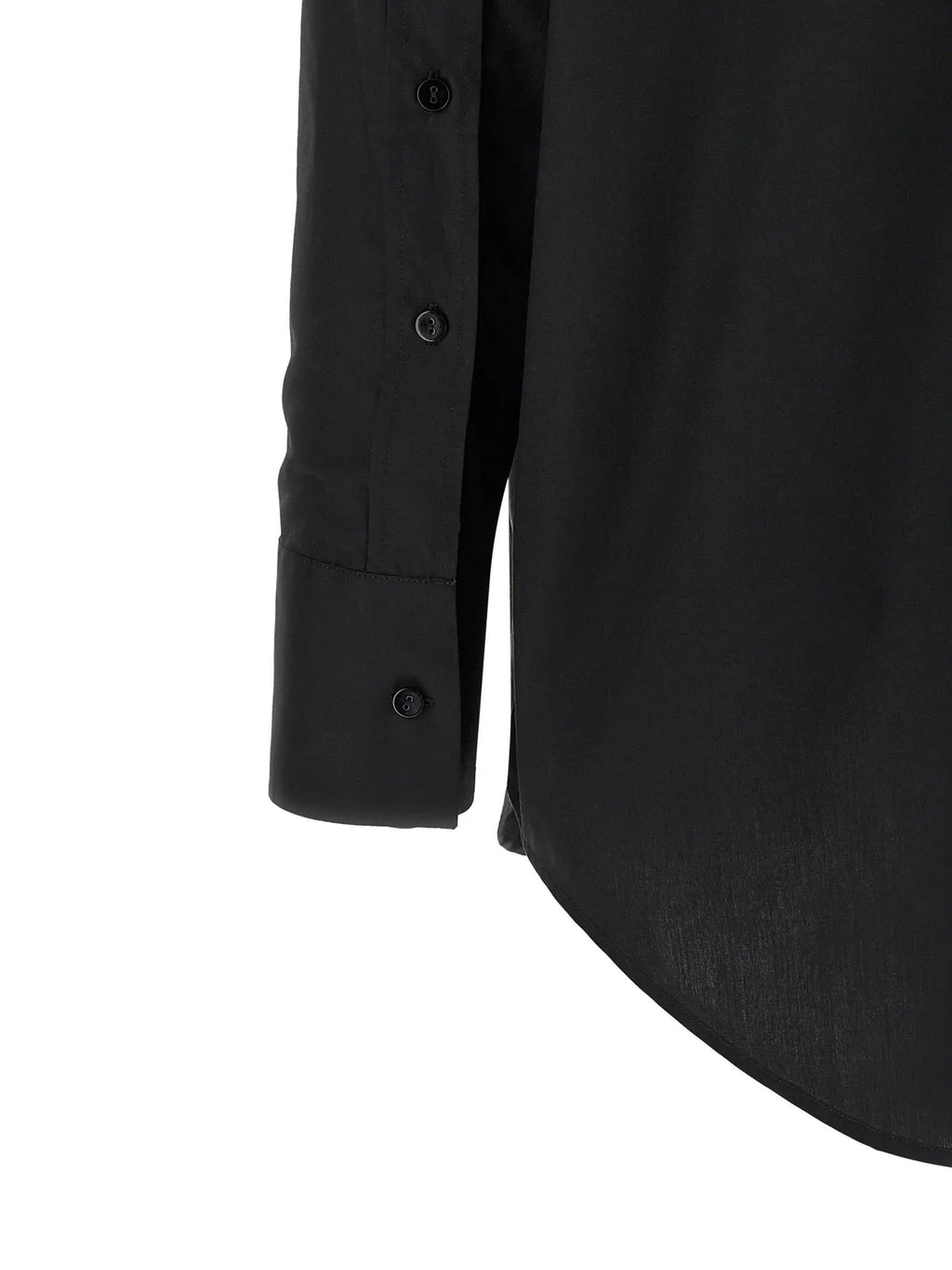 XACUS XACUS Black Cotton Blouse