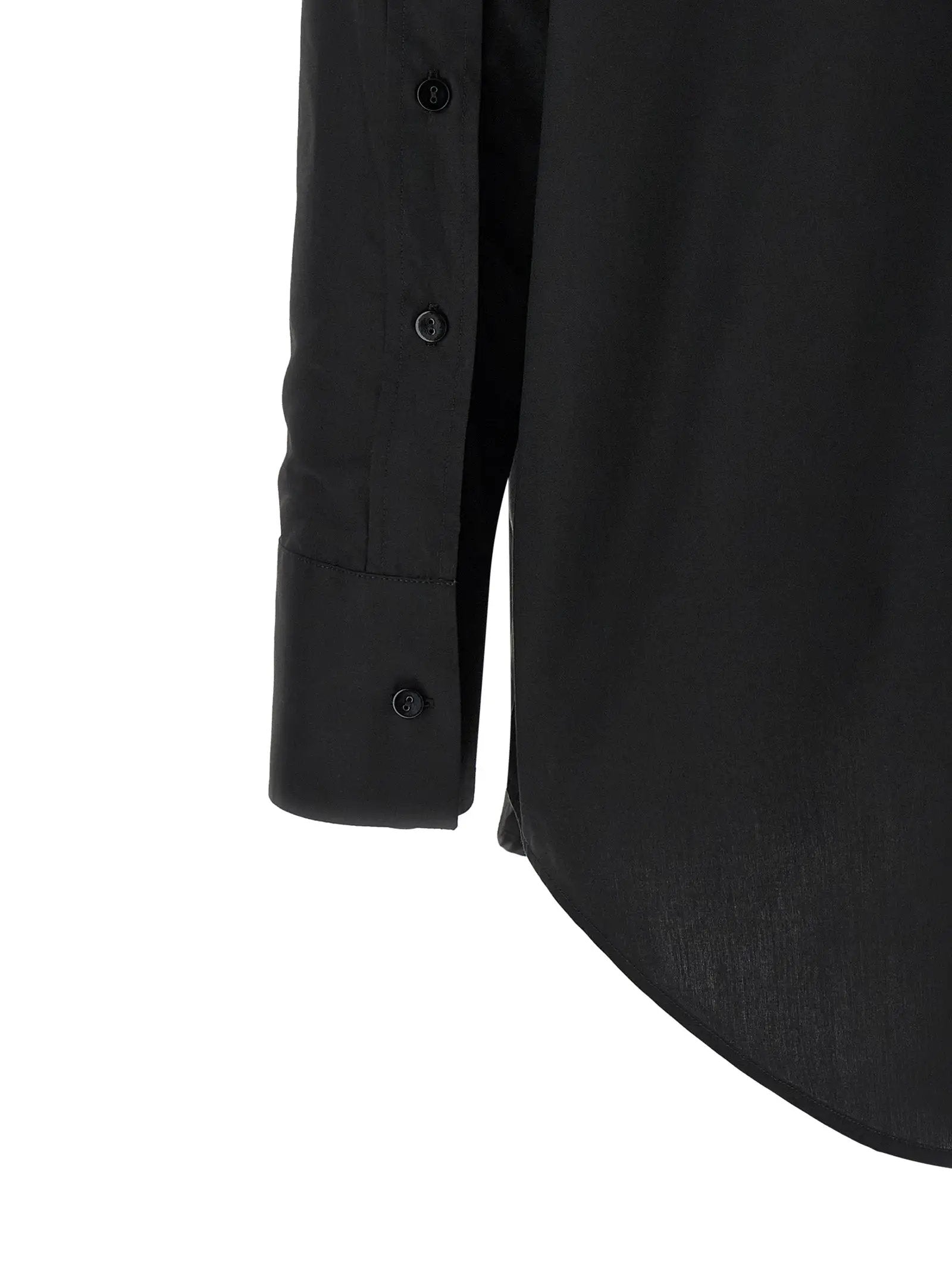 XACUS XACUS Black Cotton Blouse