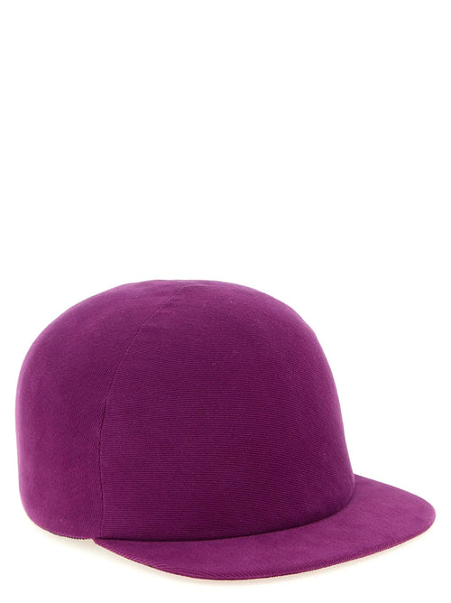 Casquette Balenciaga en coton violet