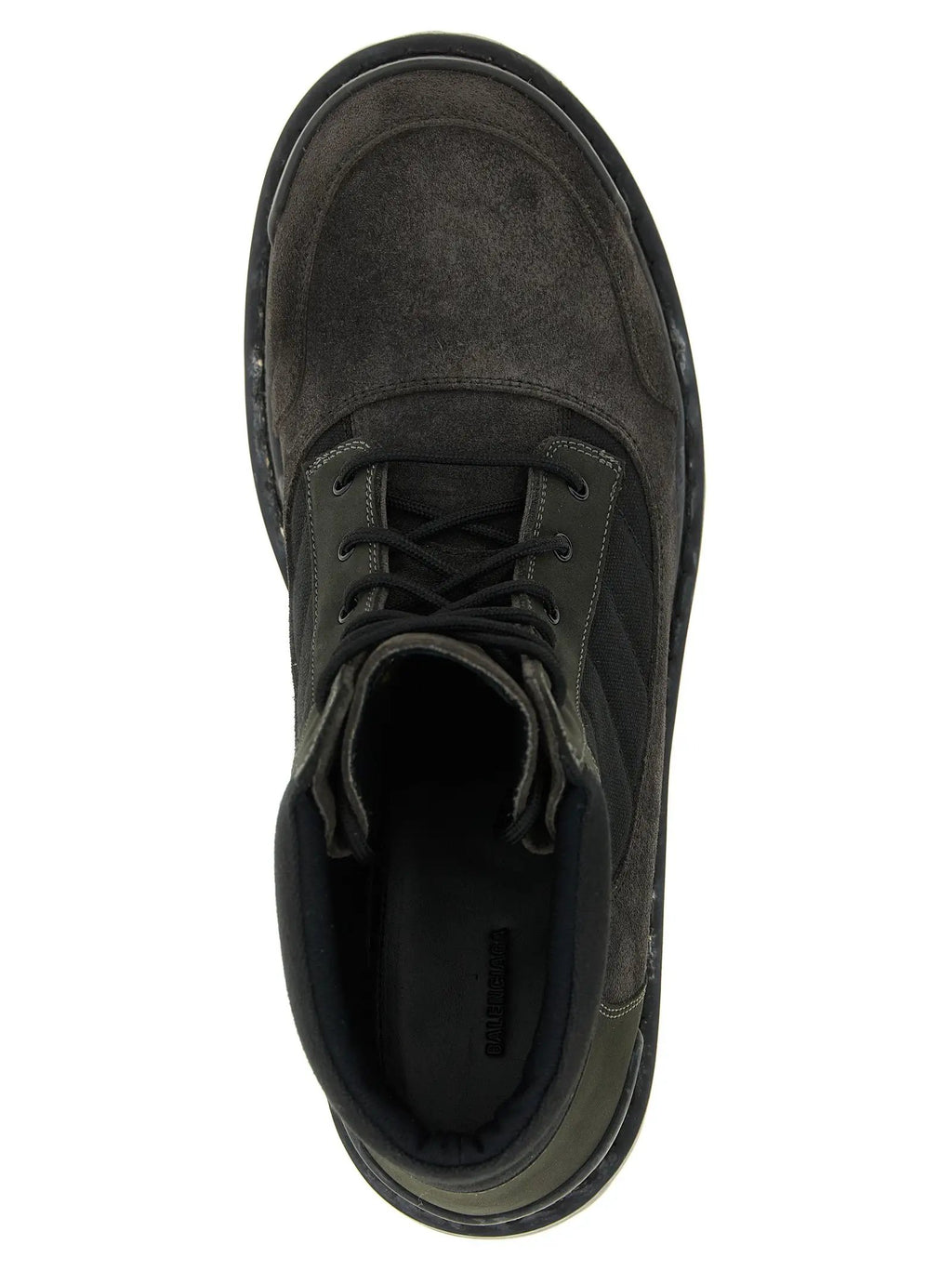 Balenciaga Brown Calfskin Ankle Boots