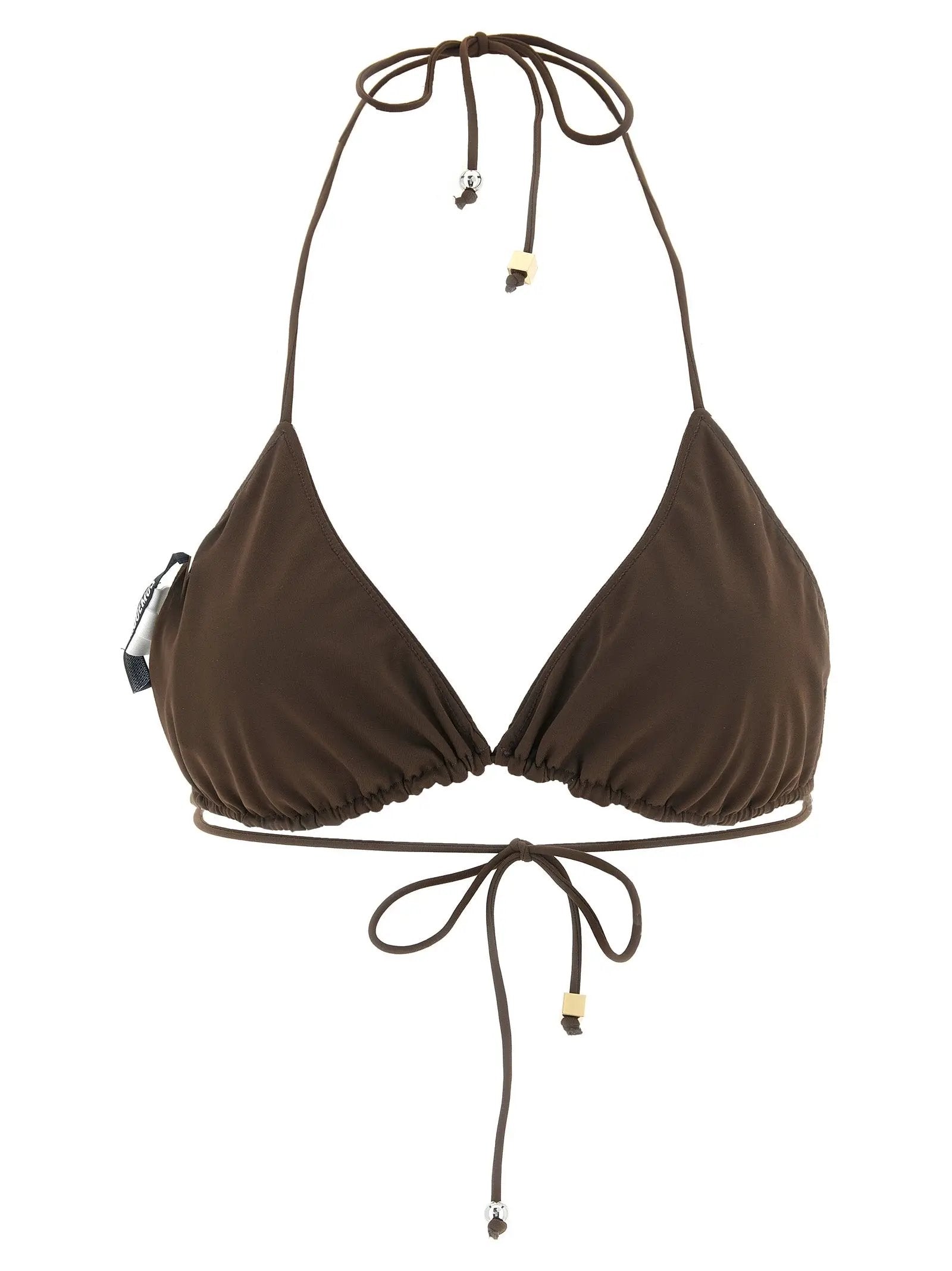 Jacquemus Brown Polyamide Bikini