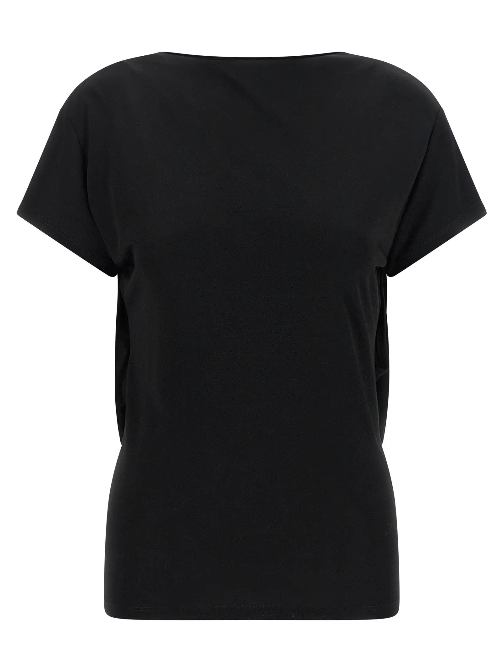 Jacquemus Black Viscose T-Shirt