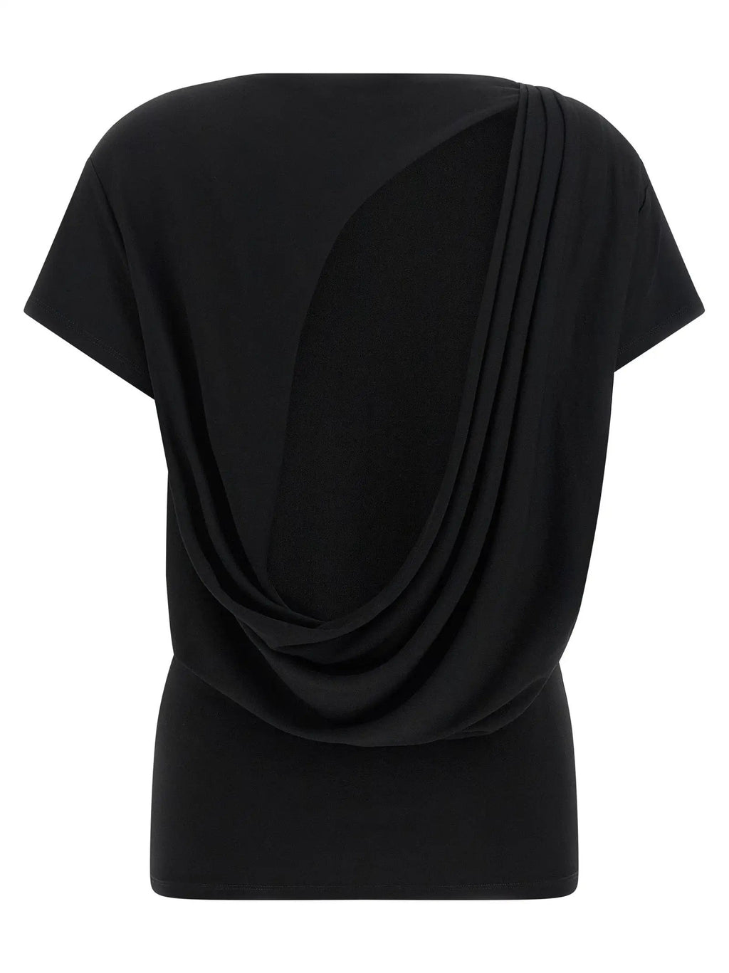 Jacquemus Black Viscose T-Shirt