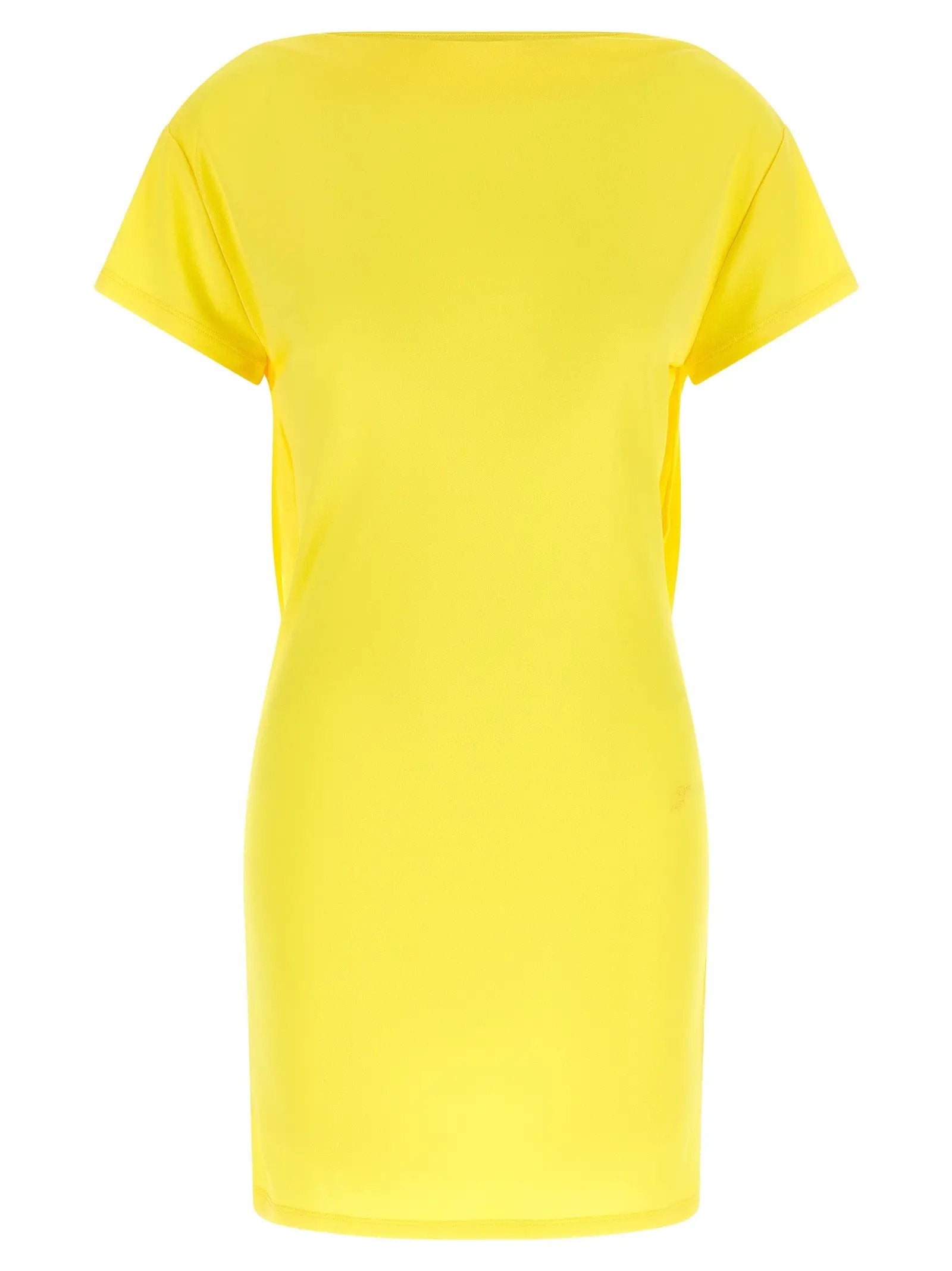 Jacquemus Bicolor Viscose Short Dress