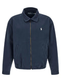 Polo Ralph Lauren Blue Cotton Full-Length Jacket