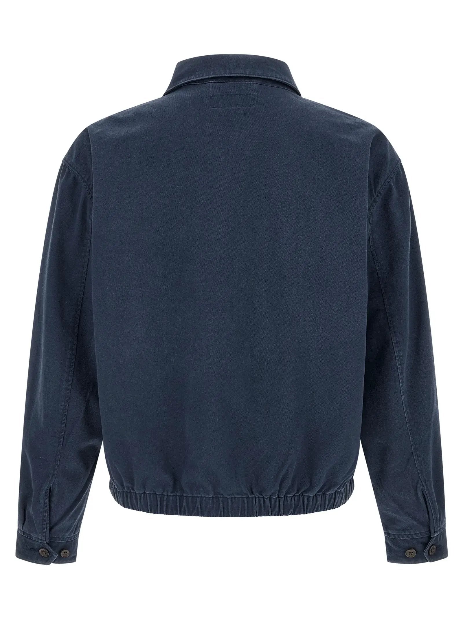 Polo Ralph Lauren Blue Cotton Full-Length Jacket