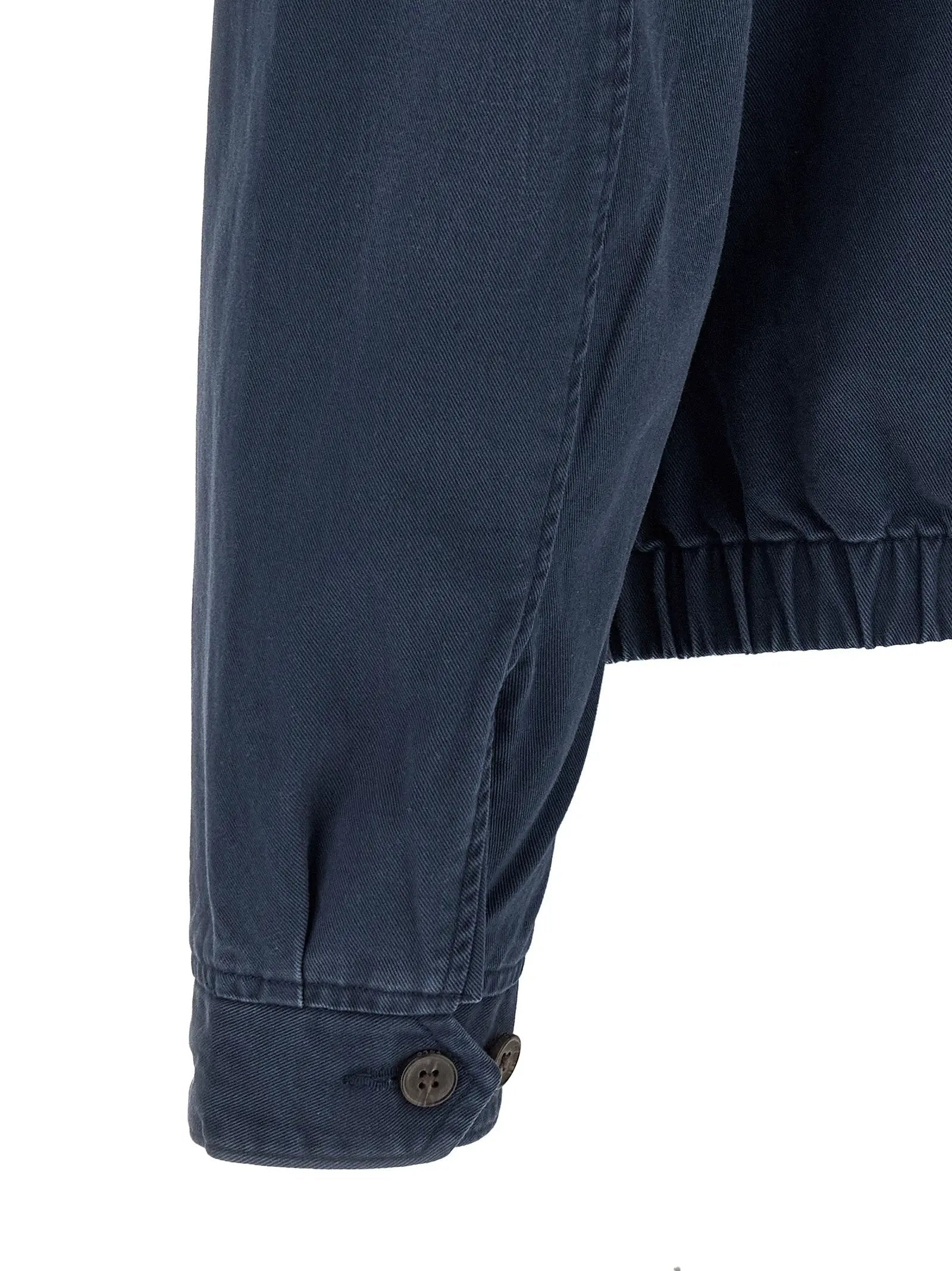Polo Ralph Lauren Blue Cotton Full-Length Jacket