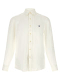 Polo Ralph Lauren White Linen Blouse