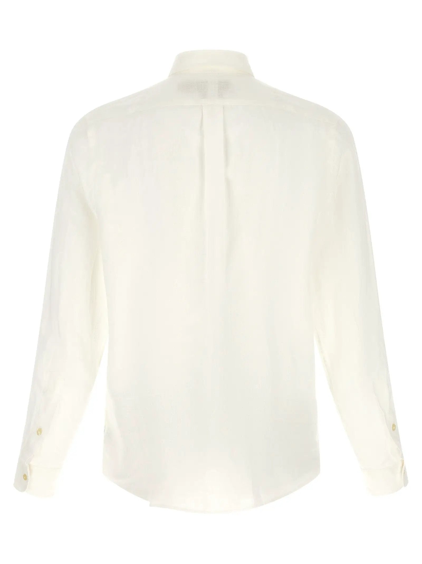 Polo Ralph Lauren White Linen Blouse