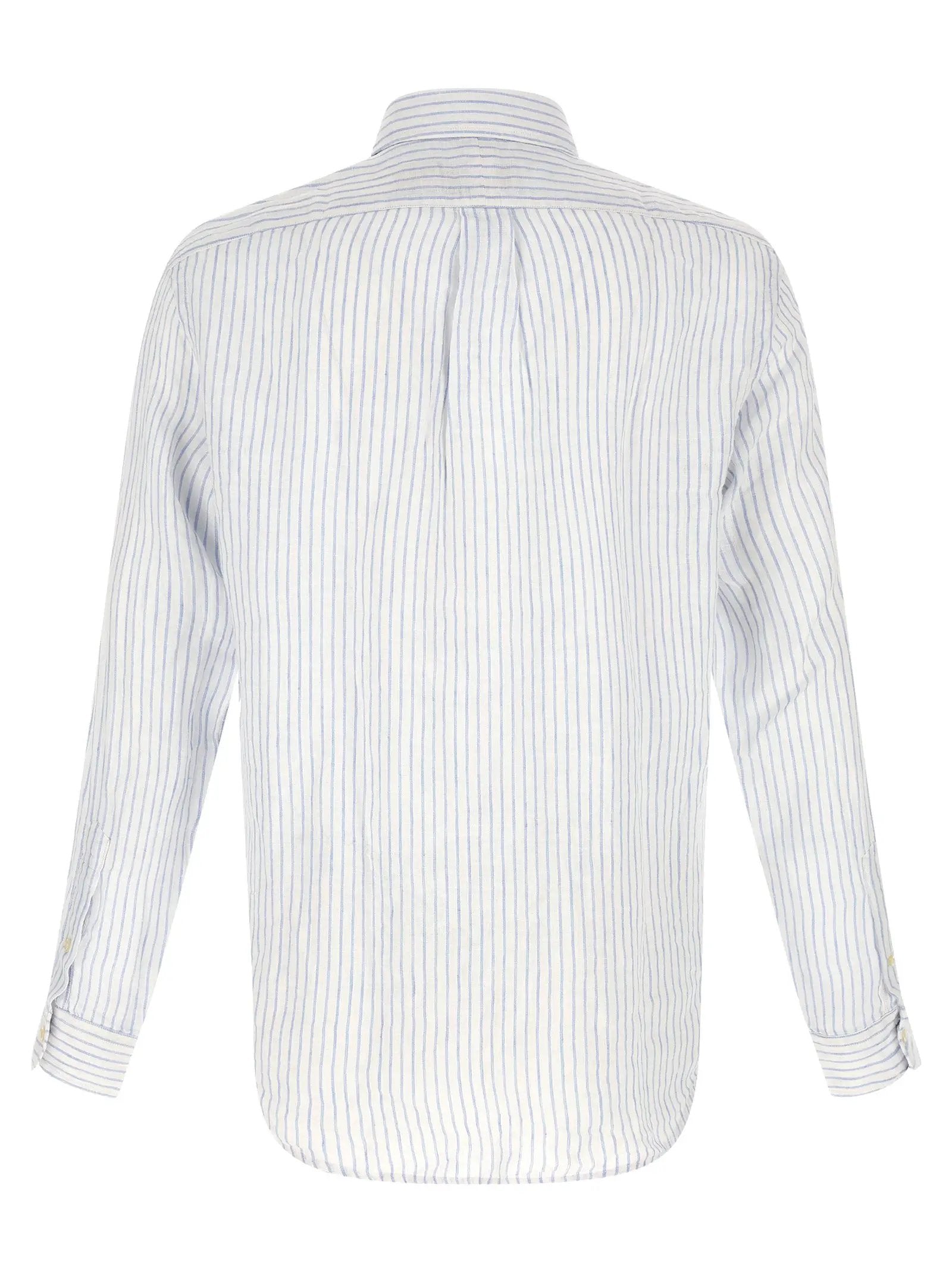 Polo Ralph Lauren Blue Linen Blouse