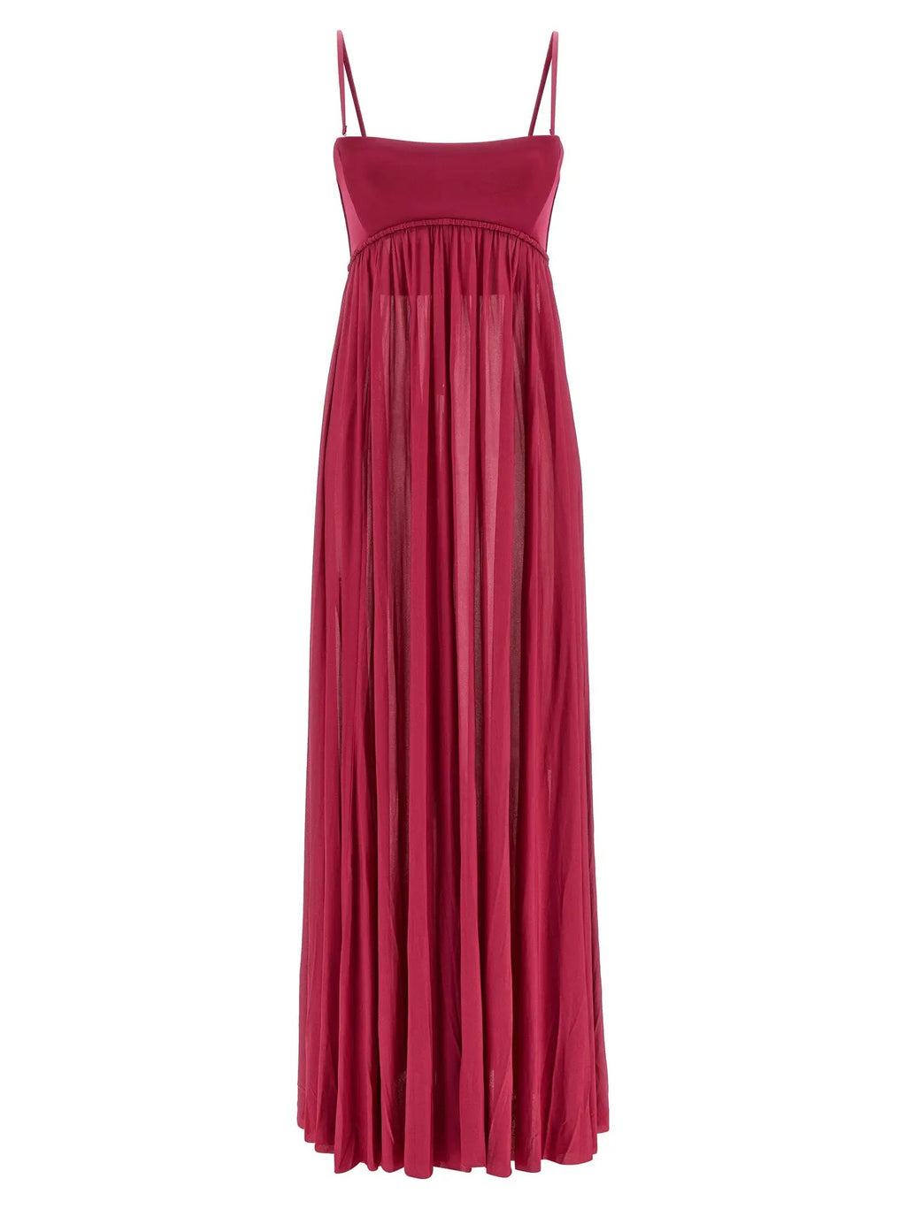 Zimmermann Fuchsia Viscose Long Dress